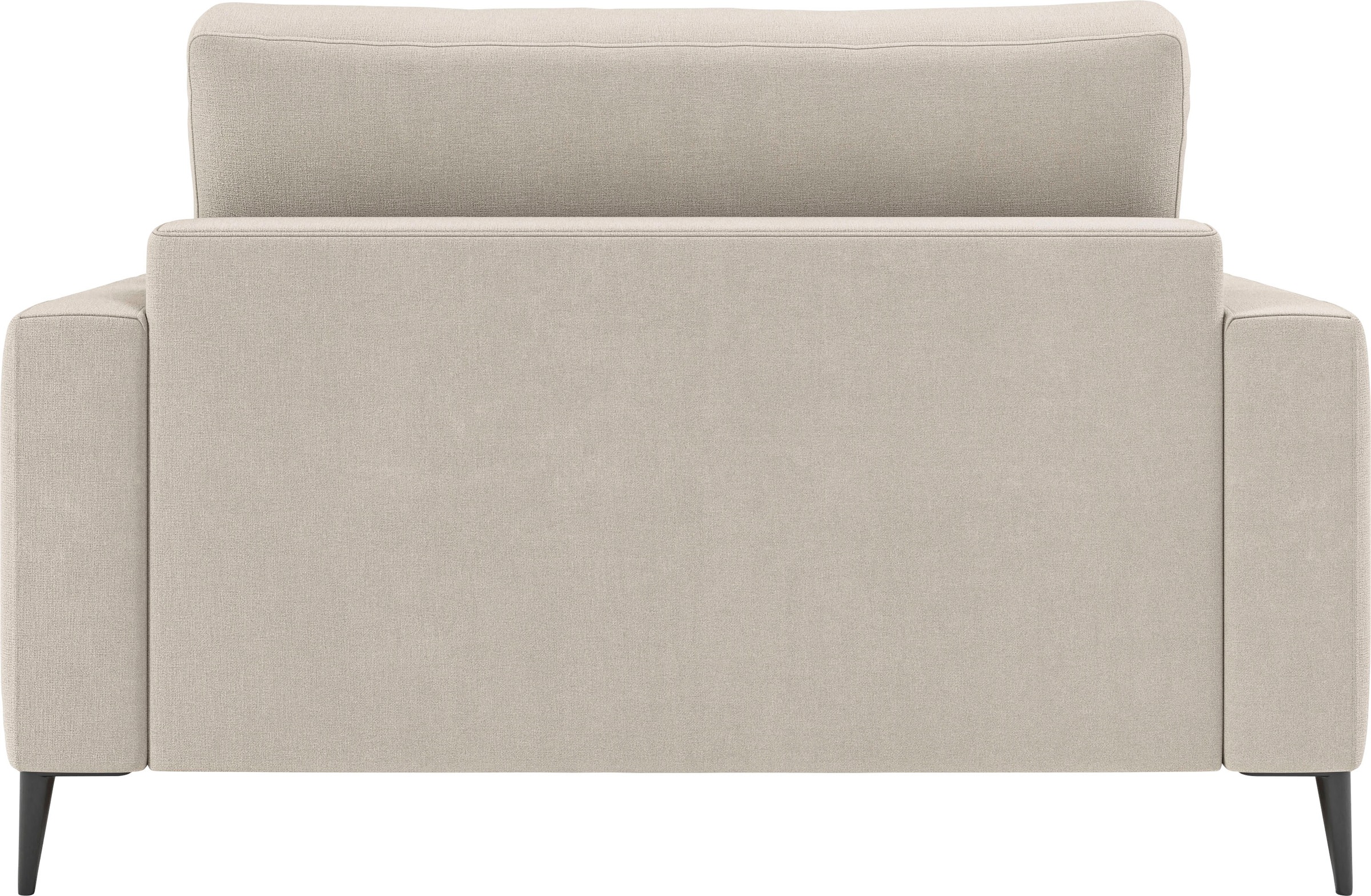 INOSIGN Chaiselongue »Downtown Loungemöbel zum Relaxen, B/T/H: 132/170/84 cm«, auch in Bouclé, Cord und Easy care - leicht mir Wasser zu reinigen