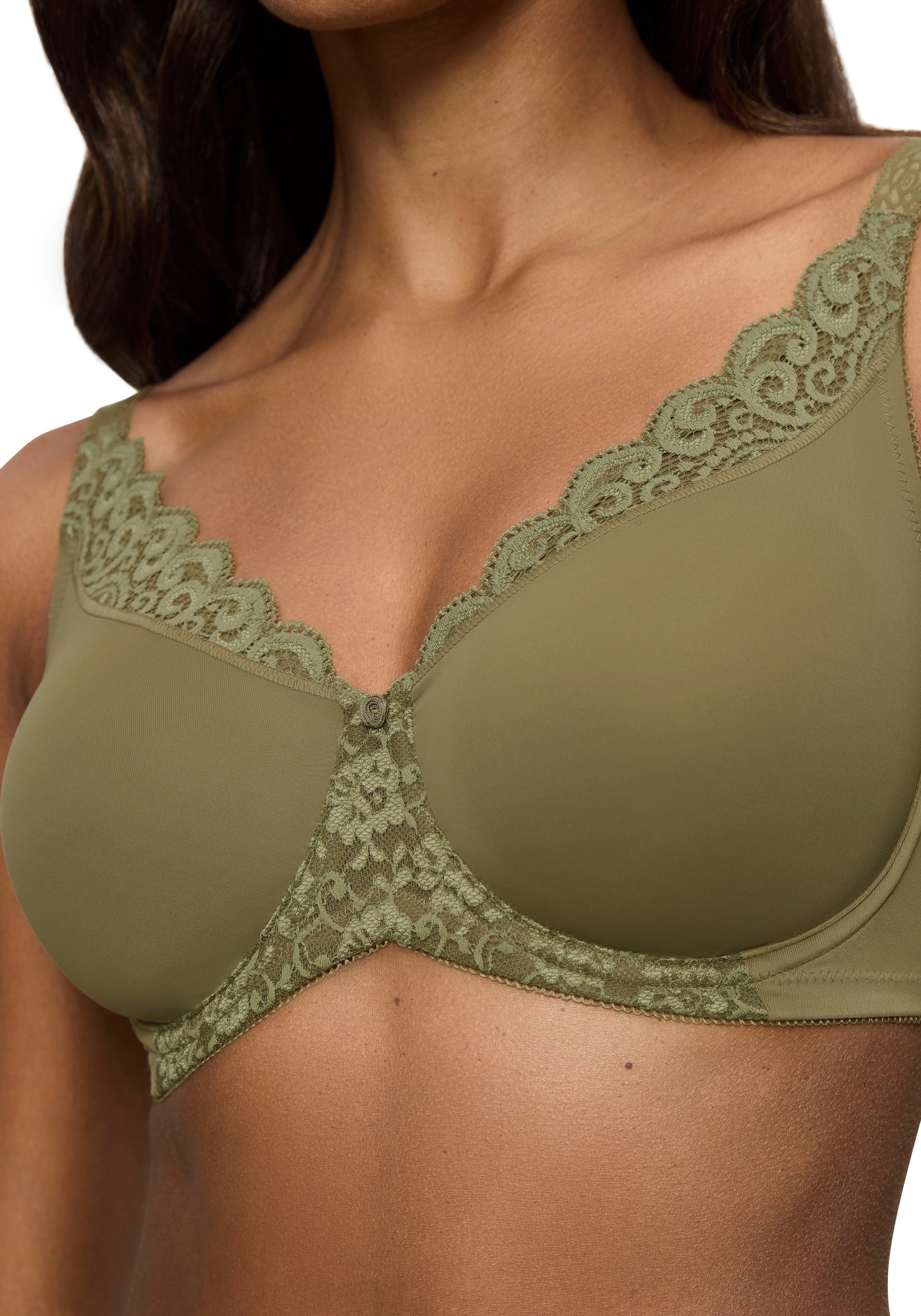Triumph Minimizer-BH »Amourette W01«, verkleinert die Brust optisch, Spitzenakzente