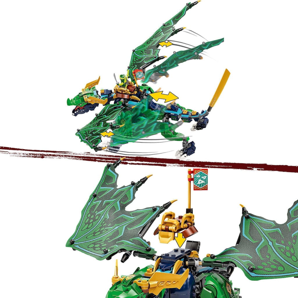 LEGO® Konstruktionsspielsteine »Lloyds legendärer Drache (71766), LEGO® NINJAGO®«, (747 St.)