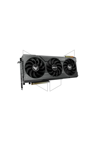 Grafikkarte »TUF-RTX4070S-O12G-GAMING«, 12 GB, GDDR6X