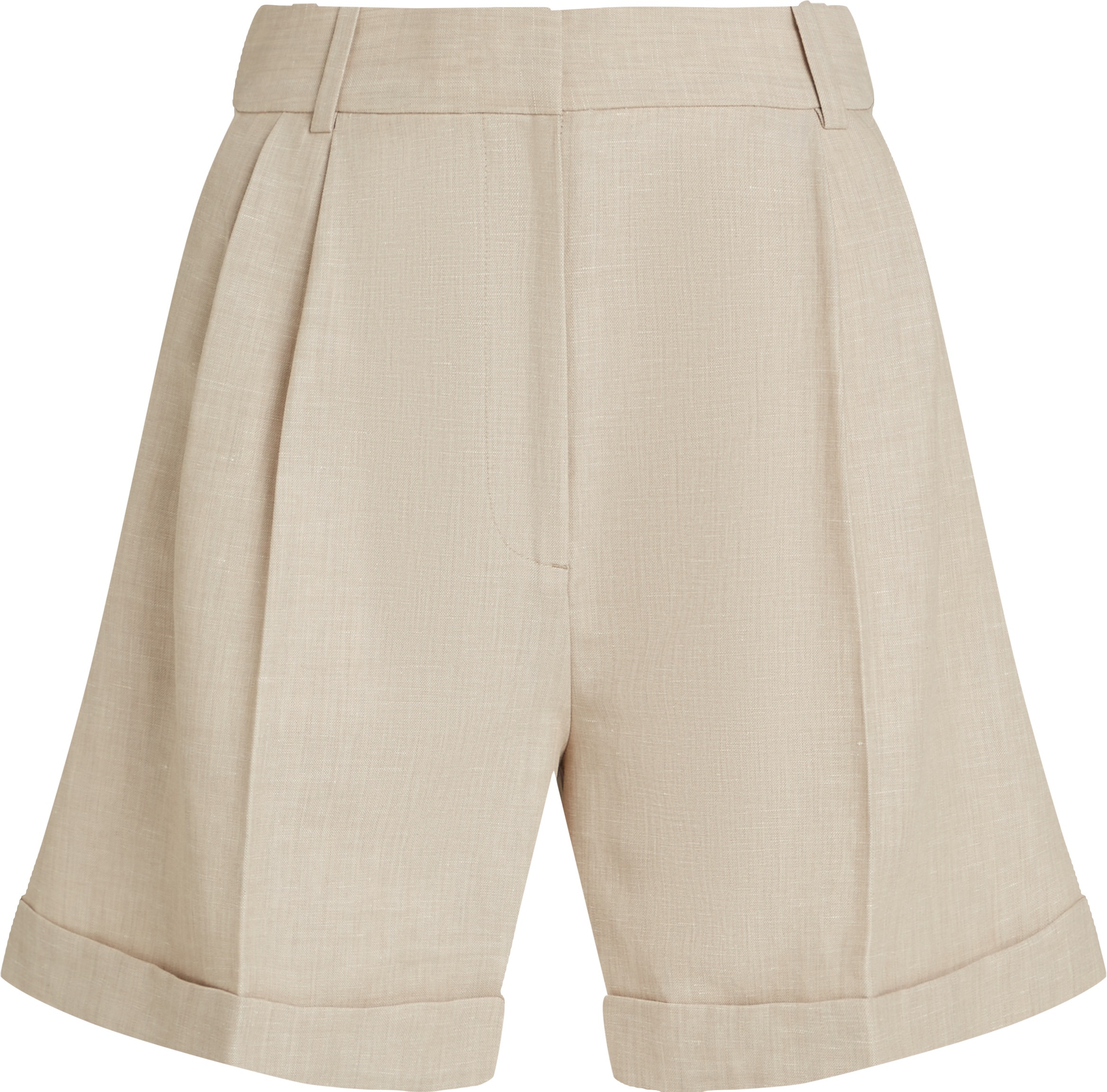 Tommy Hilfiger Shorts »LINEN MIX PLEATED SHORT«, mit Falten,kühlendes Premium Leinen