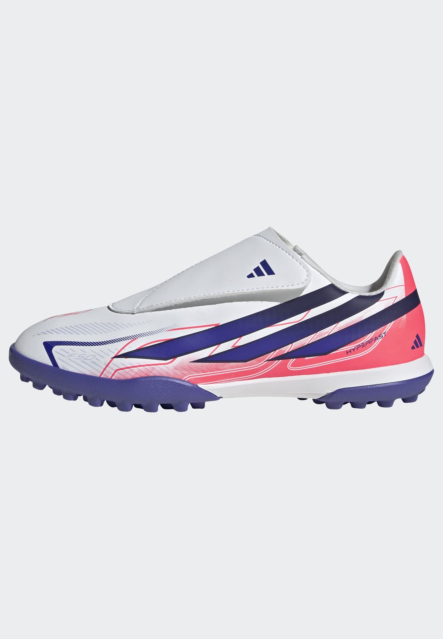 adidas Performance Fußballschuh »F50 HYPERFAST CLUB KIDS , HYBRIDRASEN, KLETTVERSCHLUSS«  für Kinder & Jugendliche