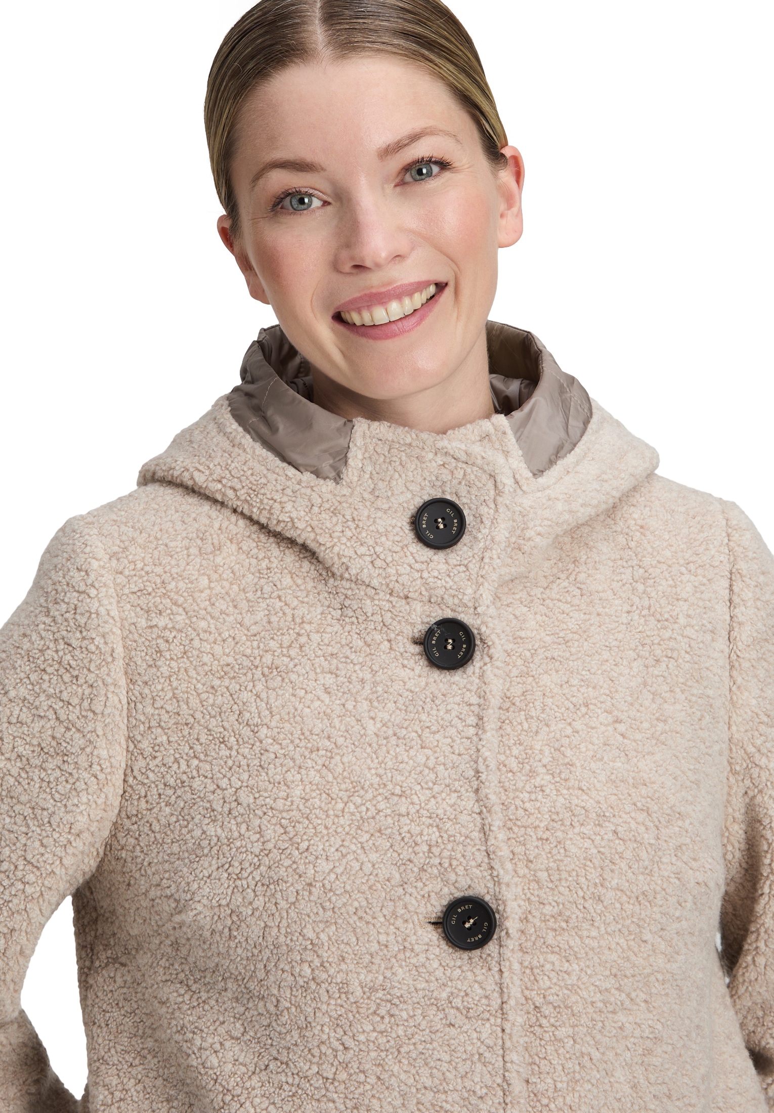 Gil Bret Wolljacke »Wolljacke mit Kapuze«
