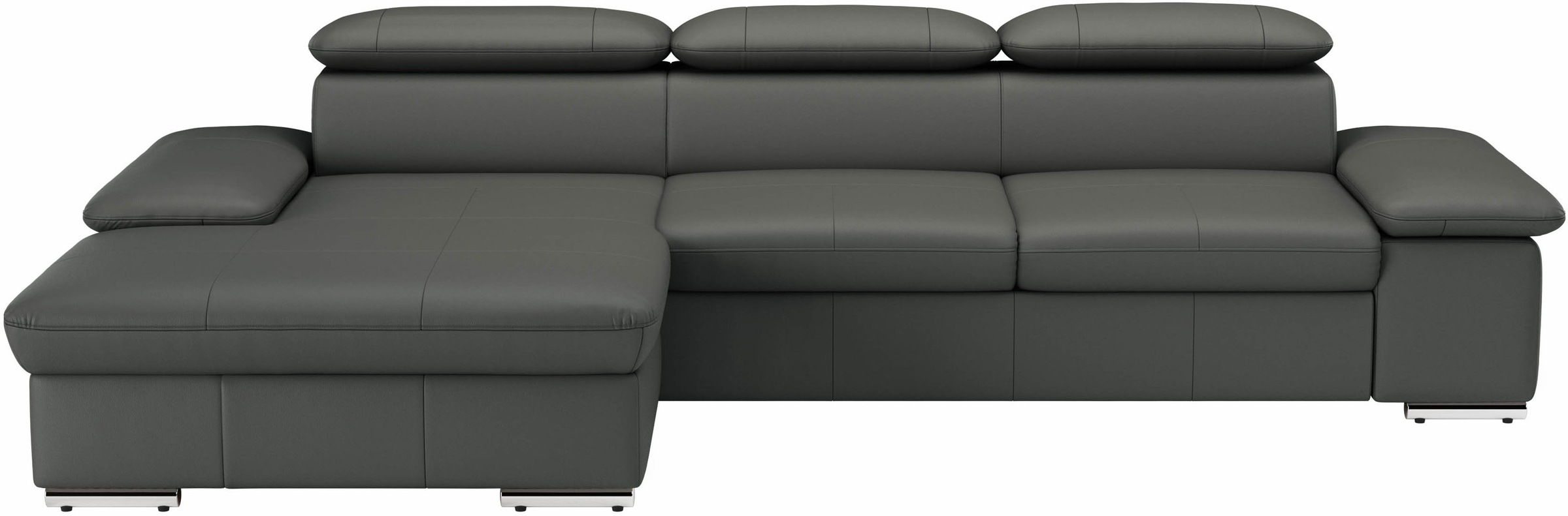 sit&more Ecksofa »Valantine L-Form«, inkl. Kopf- und Armteilverstellung, wahlweise mit Bettfunktion