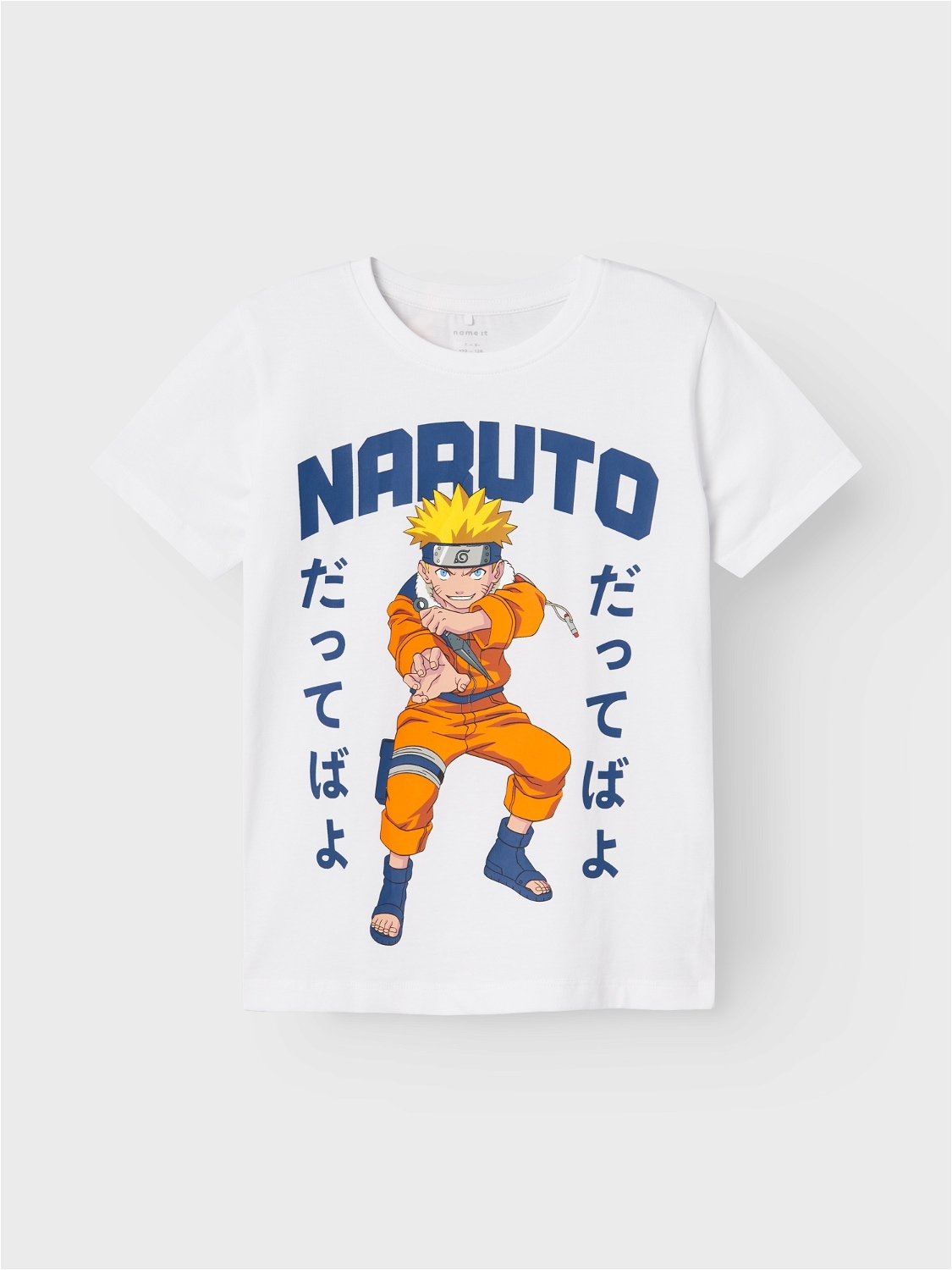 Name It Print-Shirt »NKMMACAR NARUTO SS TOP NOOS SKY«, mit großem Comic-Frontmotiv
