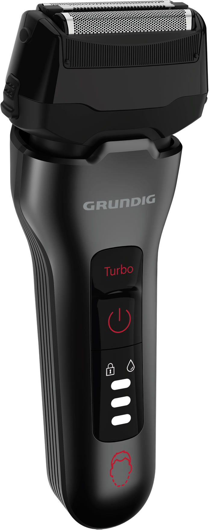Grundig Elektrorasierer »Herrenrasierer MS 8330«, 1 St. Aufsätze, ausklappbarer Langhaarschneider, BeardCare Sensor: Passt die Leistung des Motors automatisch an