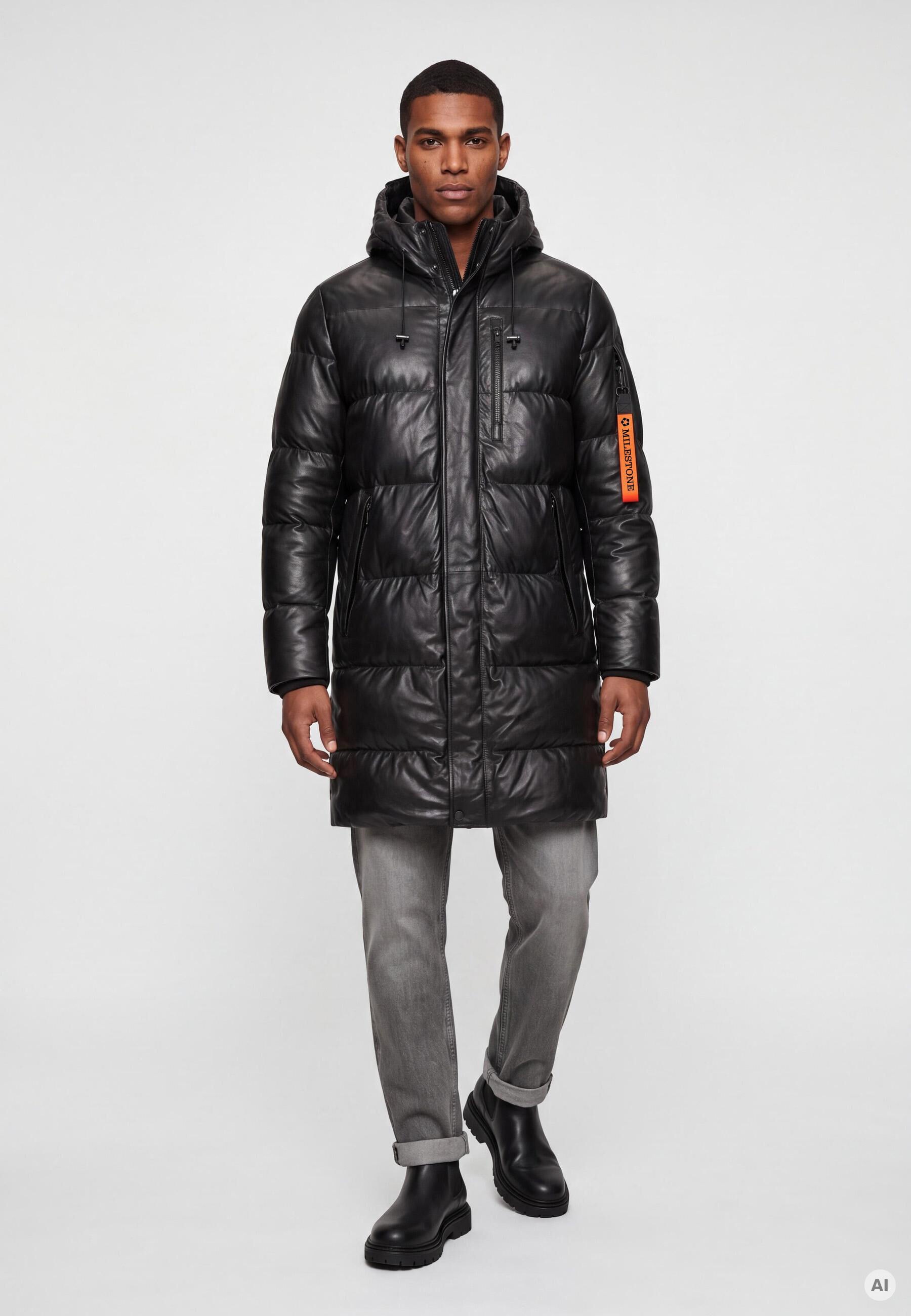 Milestone Funktionsjacke »MSPiero« mit Kapuze Kapuze mit Tunnelzug