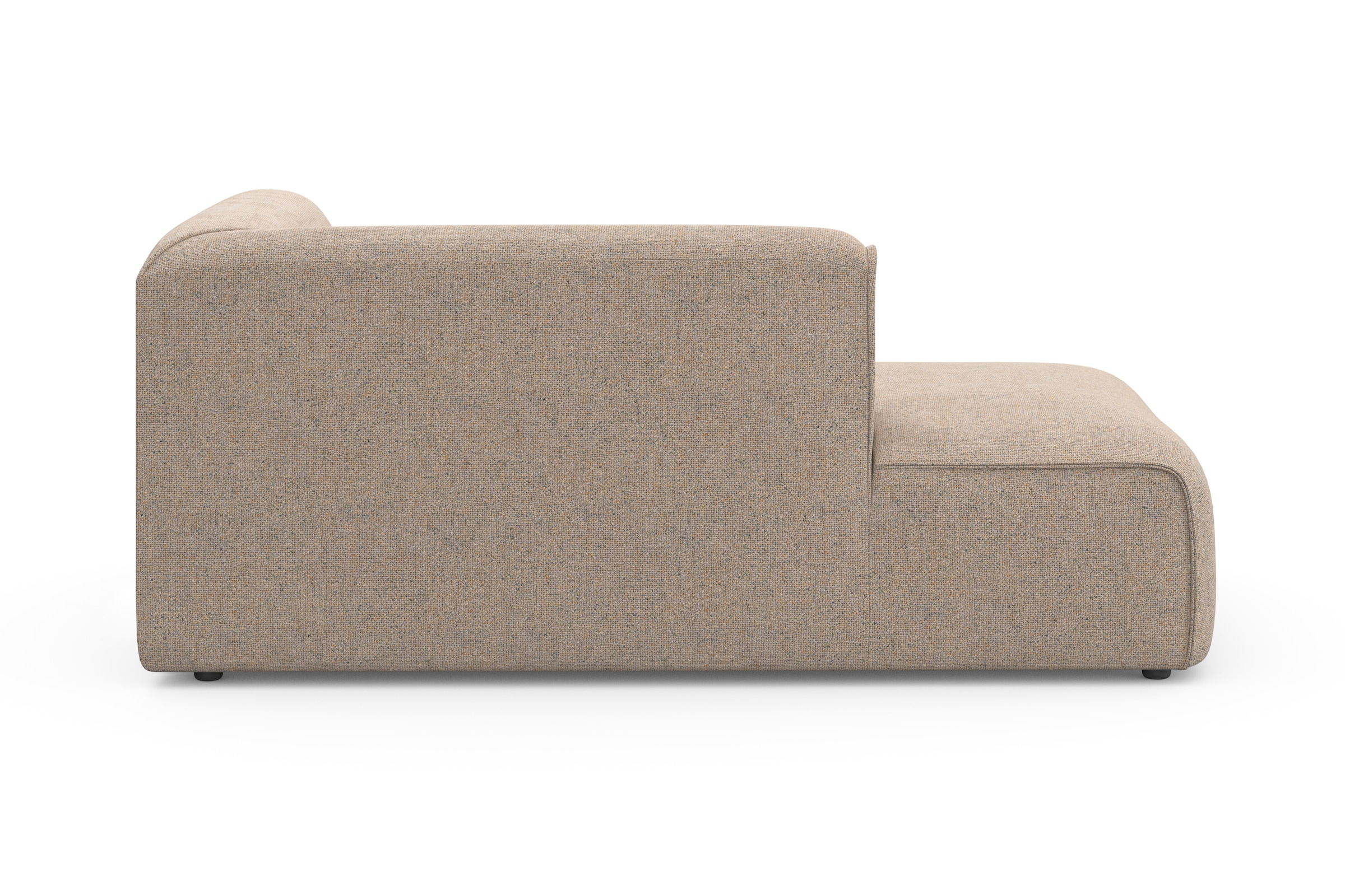 OTTO home Ottomane »Merid Chaiselongue, Maße B/T/H: 100/162/70 cm« als Modul oder separat verwendbar, für individuelle Zusammenstellung