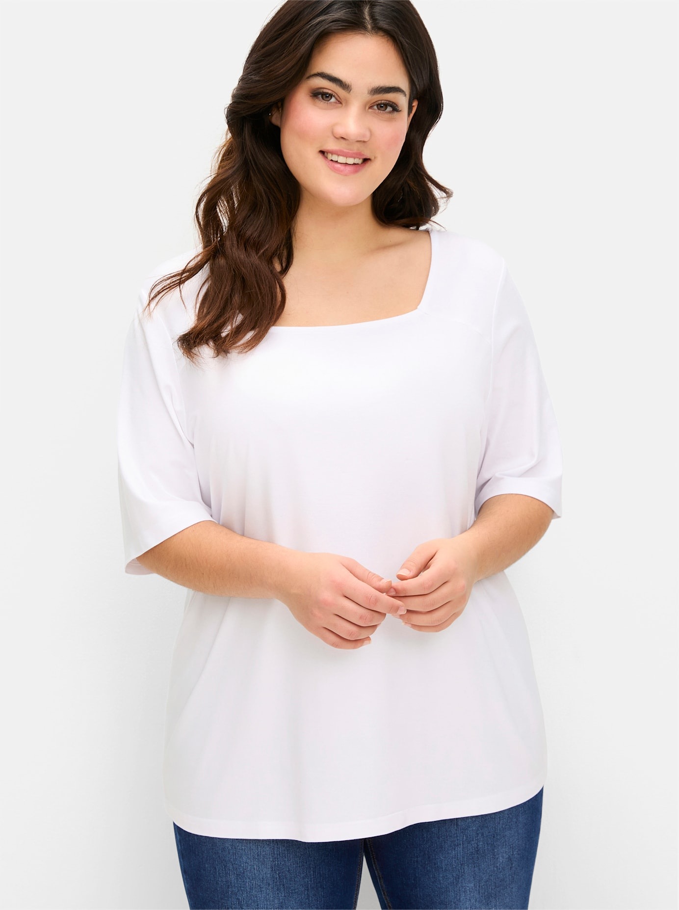 Sheego T-Shirt »T-Shirt« 1 Stk. tlg.