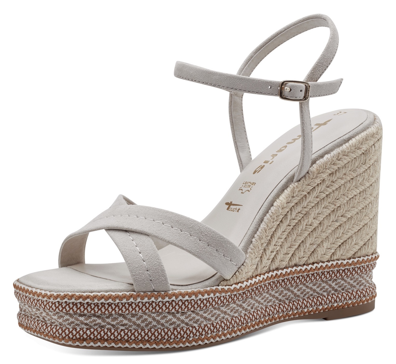 Tamaris Keilsandalette mit Schnallenverschluss