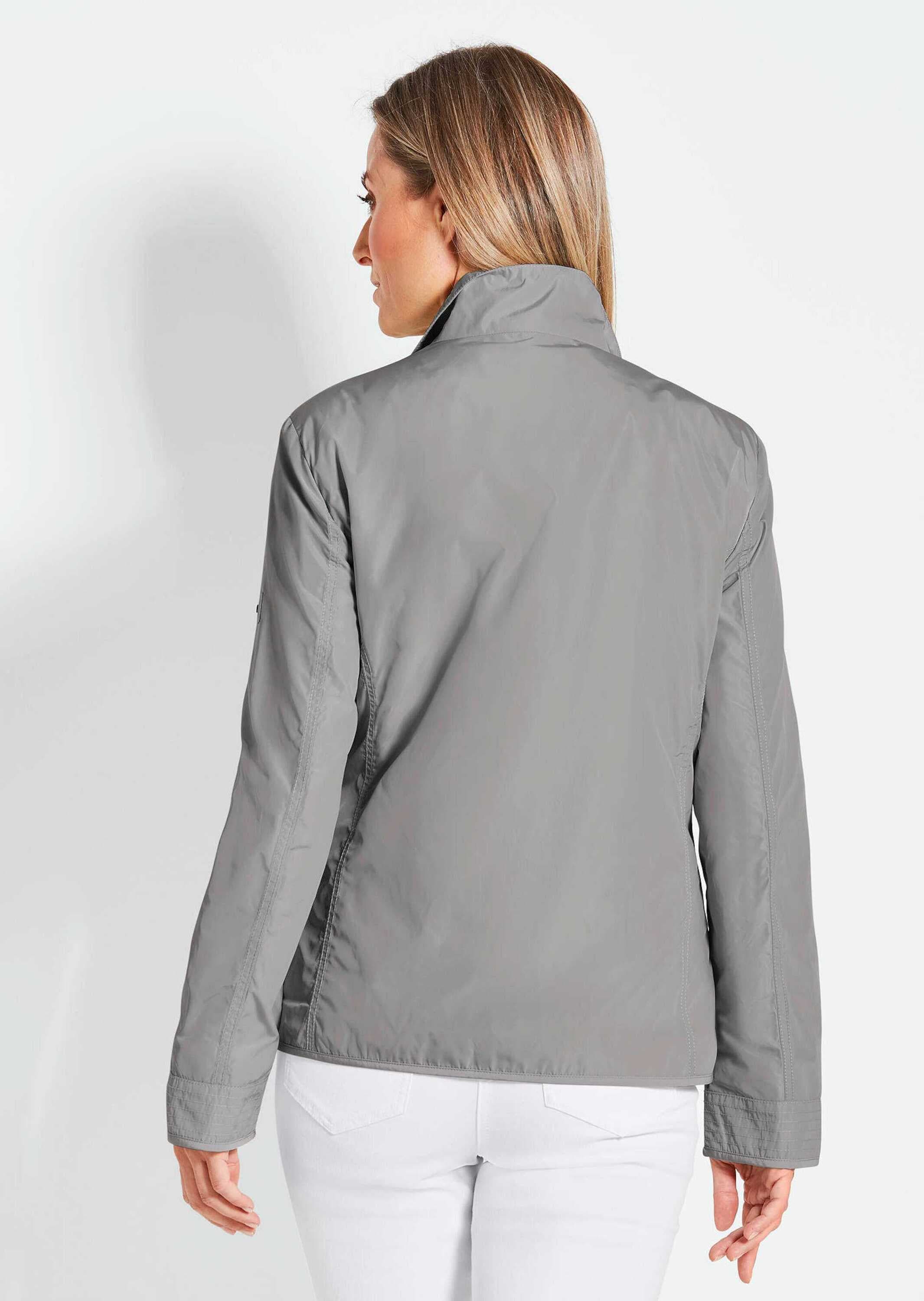 GOLDNER Blouson »Kurzgröße Sportive Übergangsjacke mit Stehkragen«