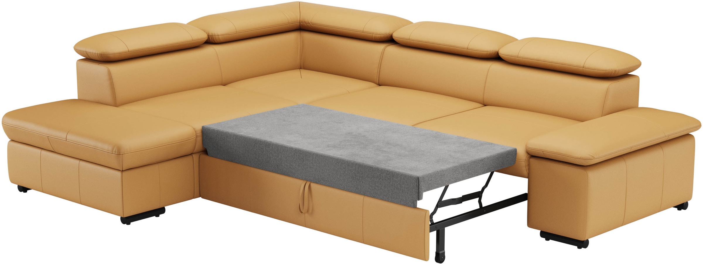 sit&more Ecksofa »Alcudia L-Form«, mit Armteilverstellung, optional Kopfteilverstellung und Bettfunktion