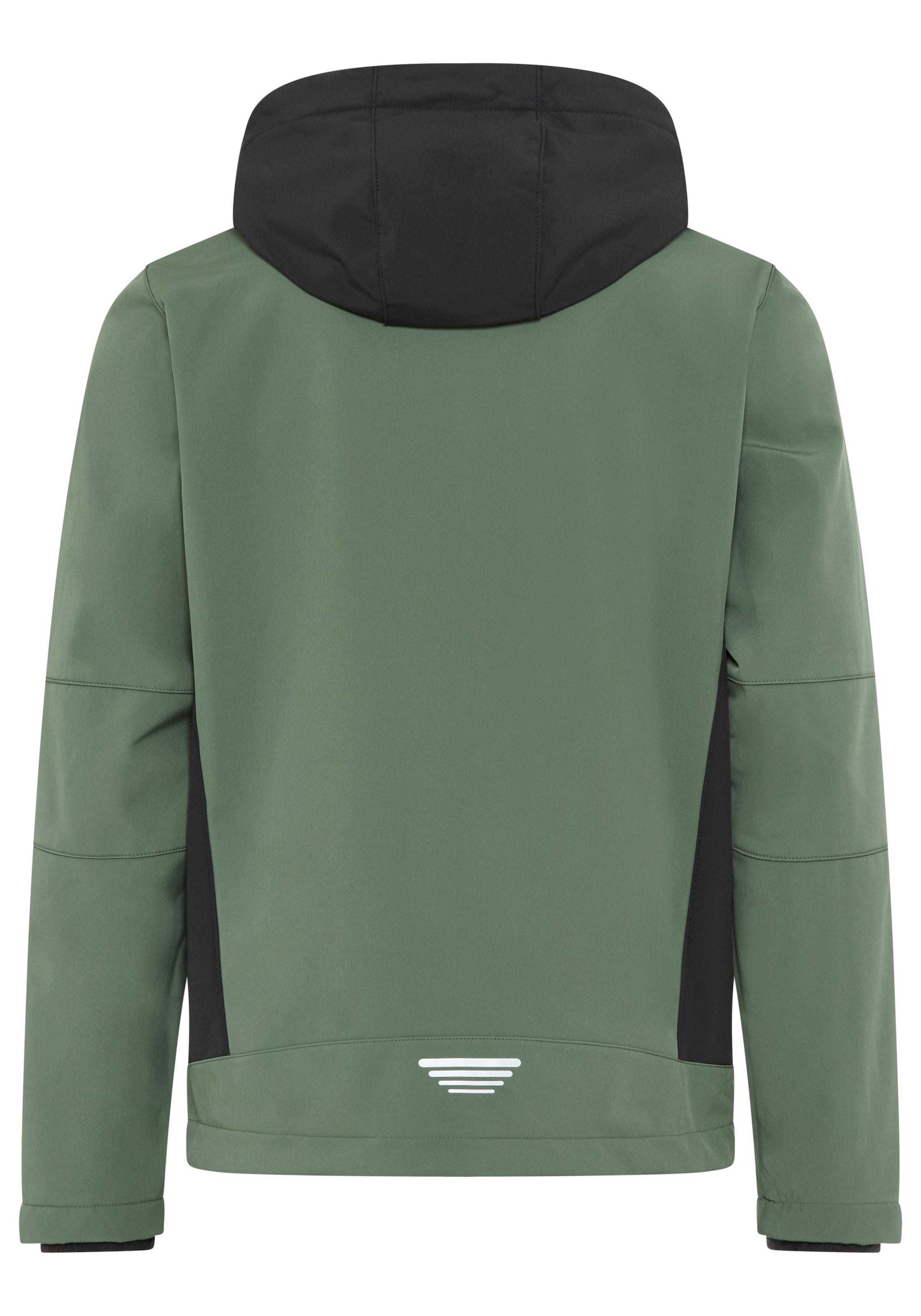 CMP Softshelljacke 1 Stk. tlg. mit Kapuze Wasserabweisend & Winddicht & Atmungsaktiv