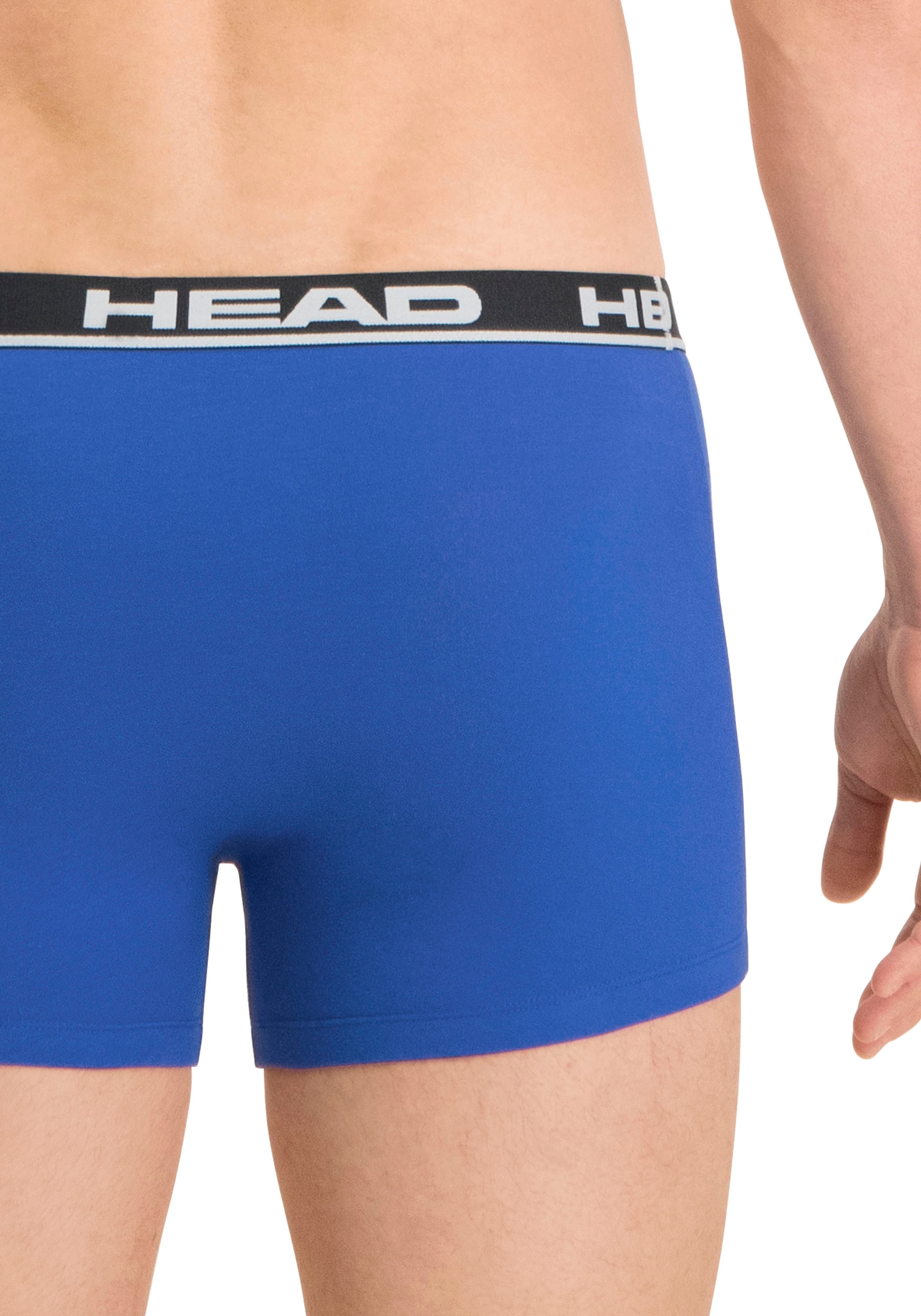 Head Boxershorts »HEAD BASIC BOXER 2P«, (2er Pack), mit elastischem Logobund