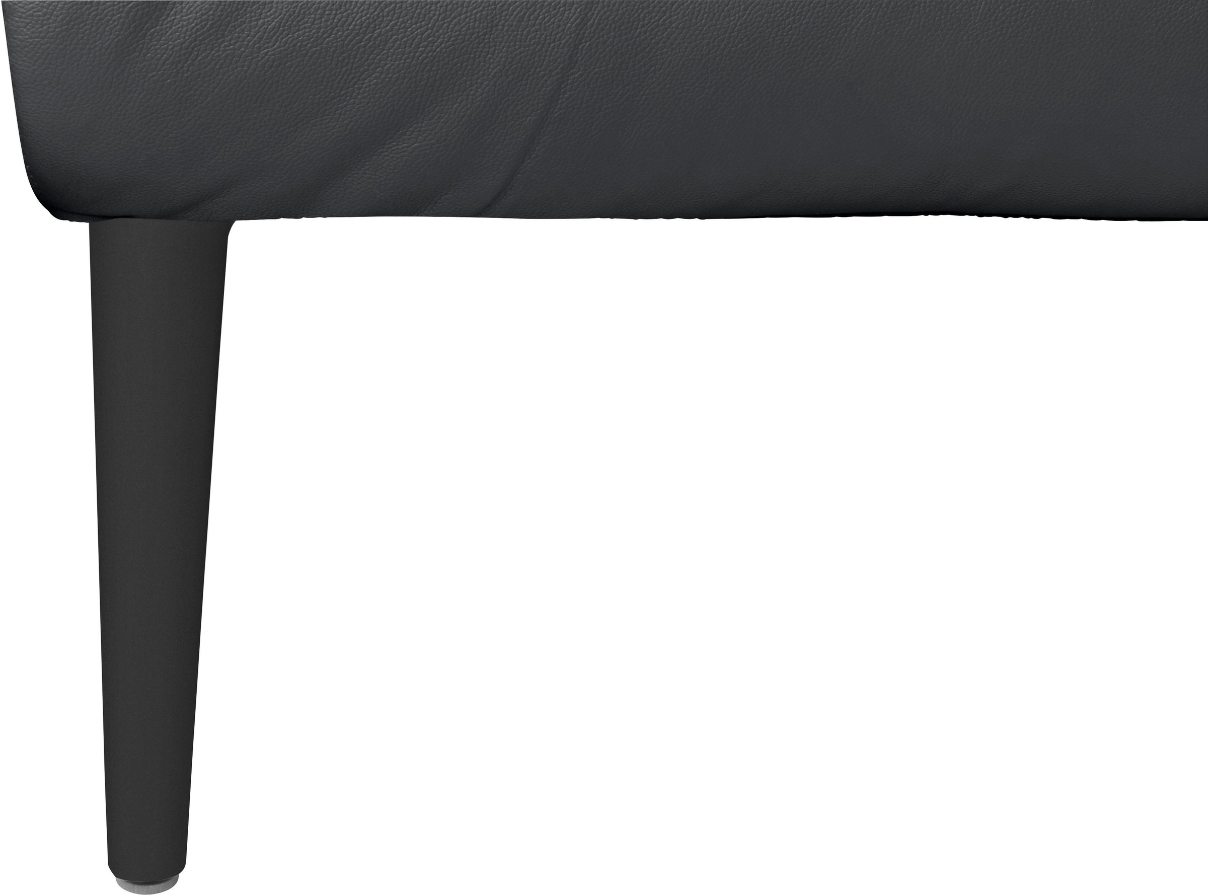 W.SCHILLIG Hocker »enjoy&MORE«, Füße schwarz pulverbeschichtet, Breite 106 cm