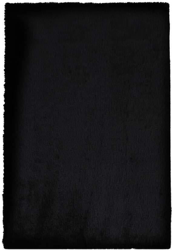 Carpet City Badematte »Topia Mats, Badteppich uni«, rutschhemmend beschichtet, strapazierfähig, Hochflor, Kaninchen Haptik, Polyester, Badezimmerteppich, waschbar