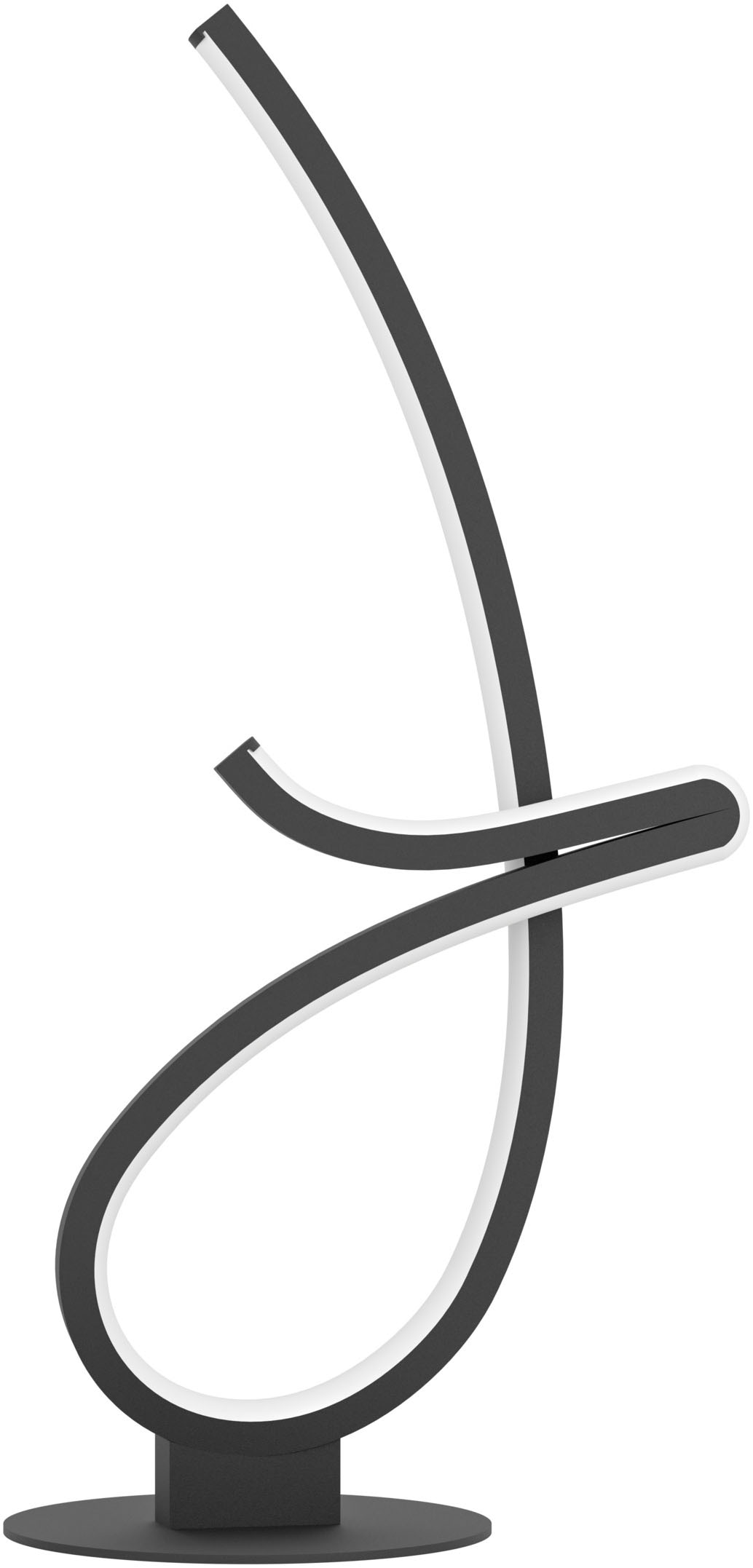 EGLO Tischleuchte »CARDONCITO Tischlampe - Stahl - LED - 12W - IP20« LED-Modul 1 Stk. Kaltweiß | Neutralweiß | Warmweiß Nachttischlampe, Schreibtischleuchte, Leselampe, L22 x B14 x H46 cm