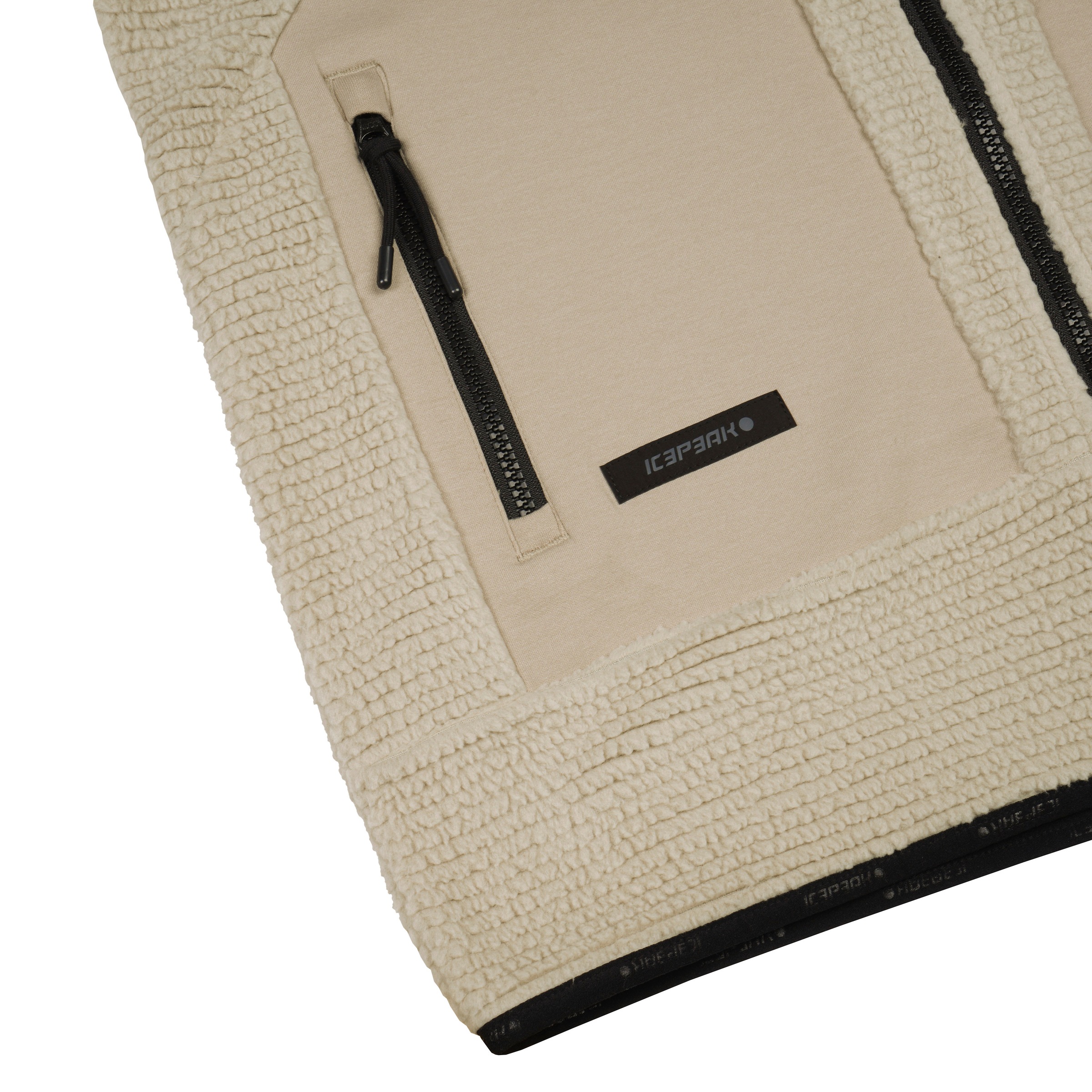 Icepeak Fleecejacke »ANAHEIM« mit Stehkragen, mit Reißverschlusstaschen, normale Passform