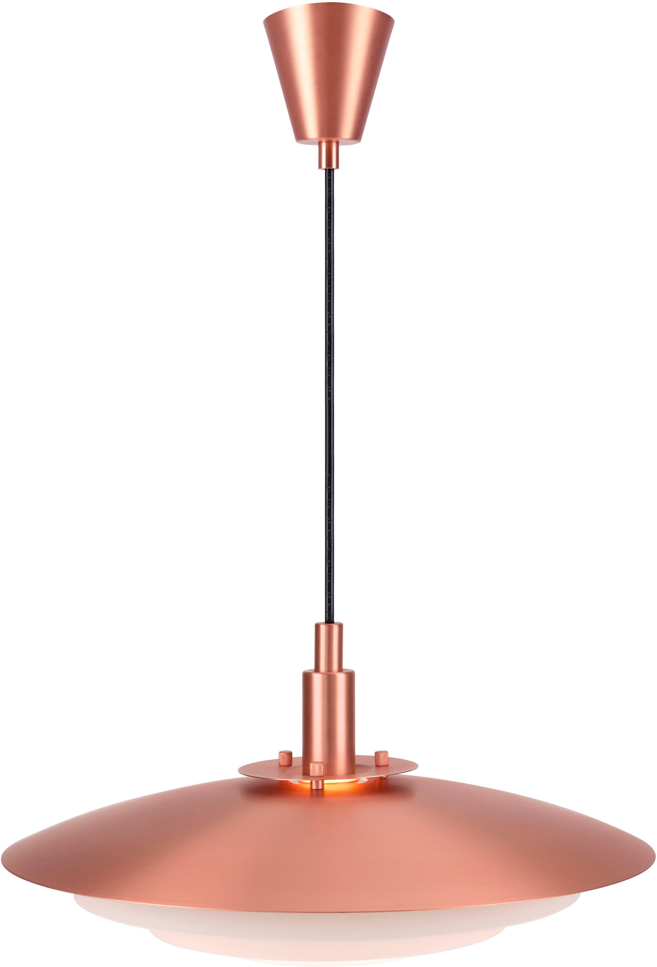 Nordlux Pendelleuchte »Bretagne« G9 1 Stk. Skandinavische klare, weiche Linien, Ein-/Aus-Schalter am Lampenfuß