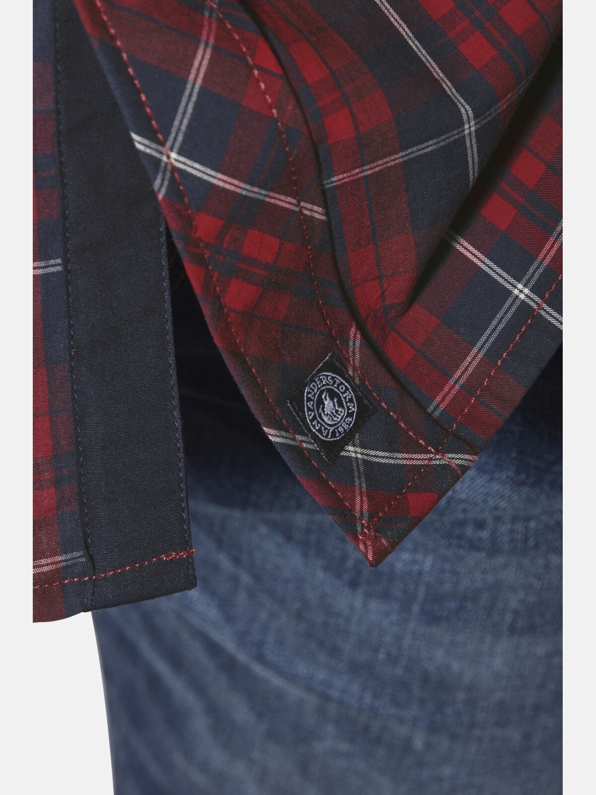 Jan Vanderstorm Karohemd »Kurzarmhemd EMYLS«