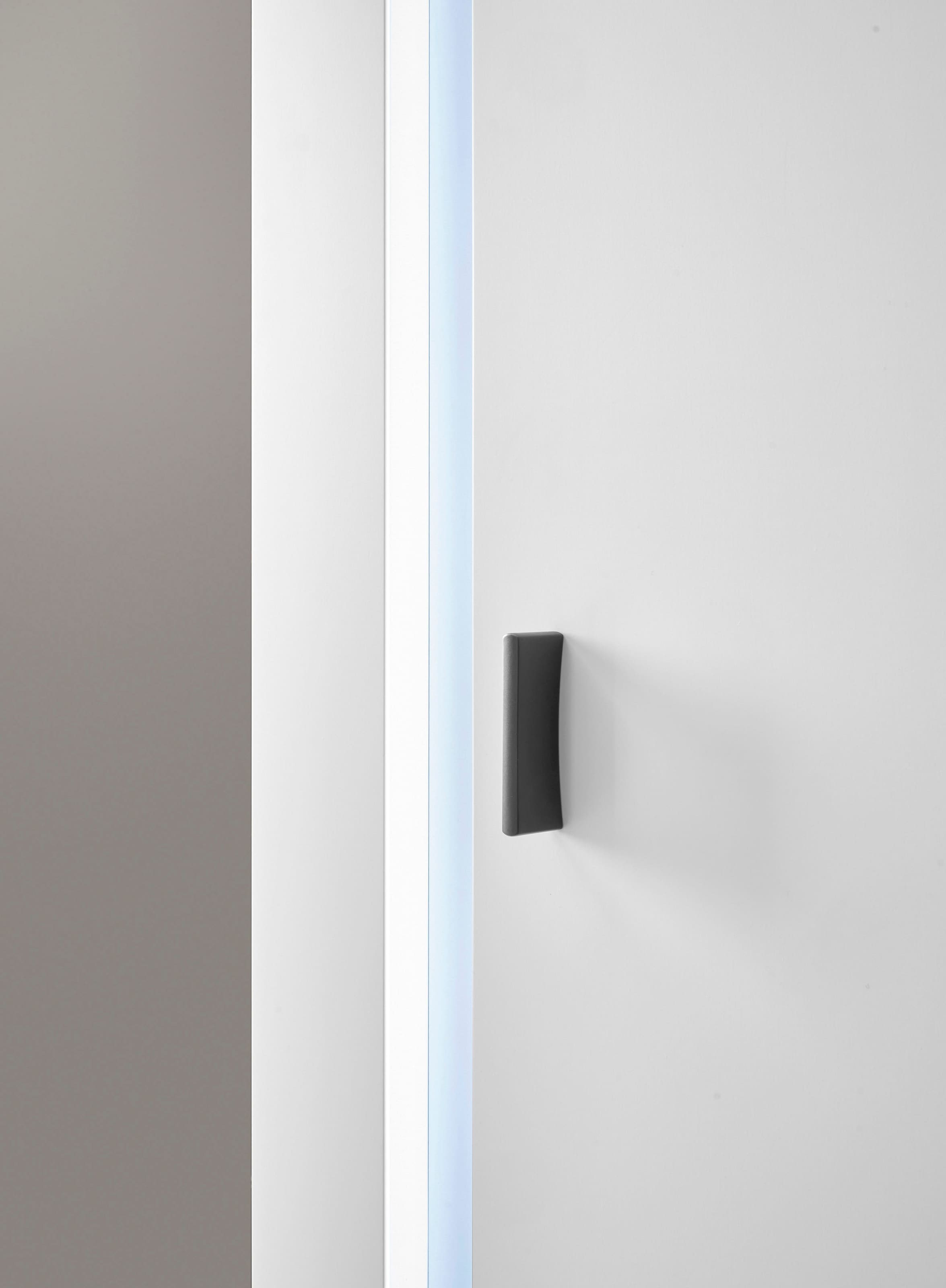 INOSIGN Mehrzweckschrank »LONG ISLAND«, (1 St.), in moderner Trendfarbe,inklusive senkrechter Beleuchtung,Breite 55 cm