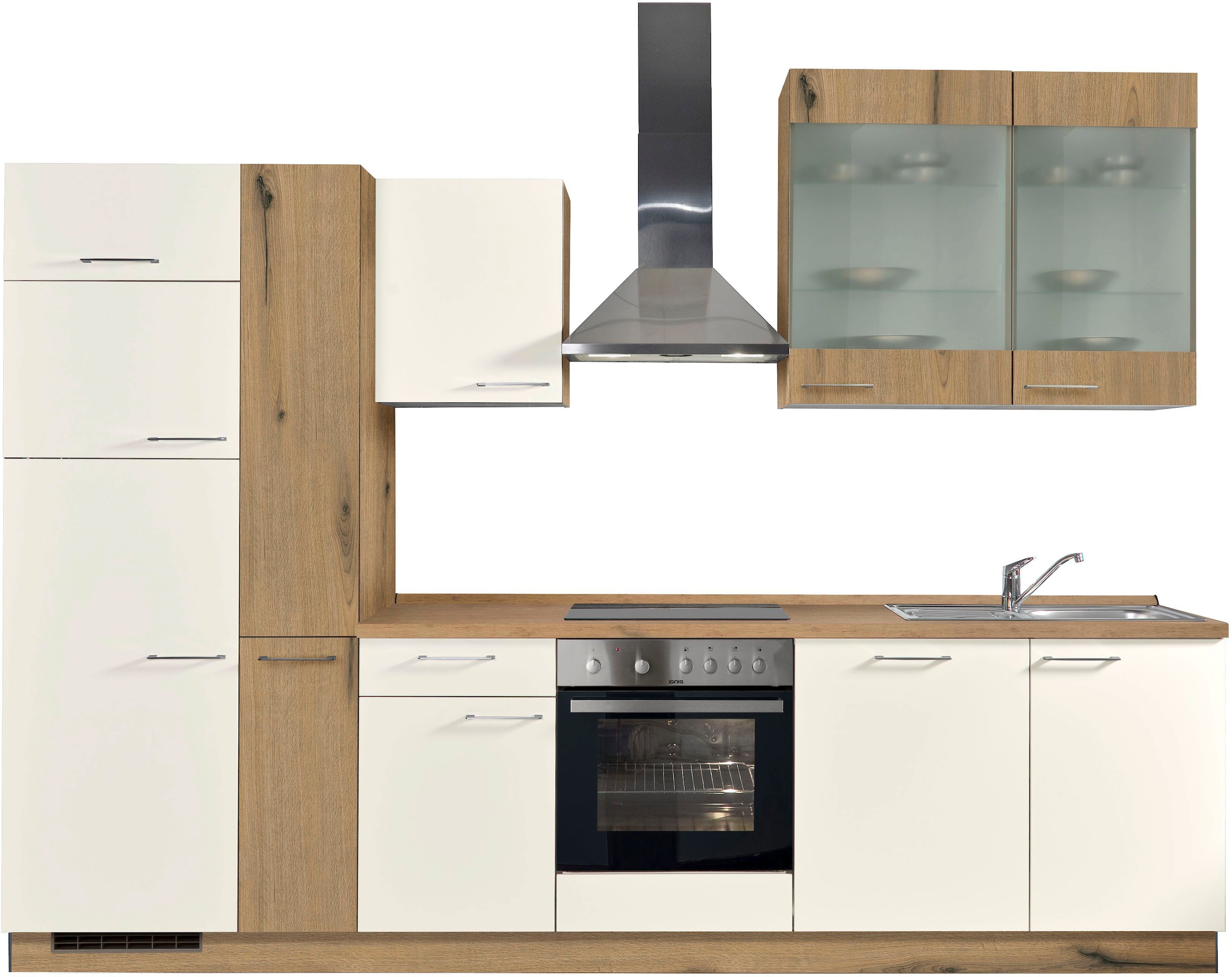 Express Küchen Küchenzeile »Trea«, vormontiert, und Breite cm Vollauszug mit Soft-Close-Funktion, 310 kaufen auf Raten