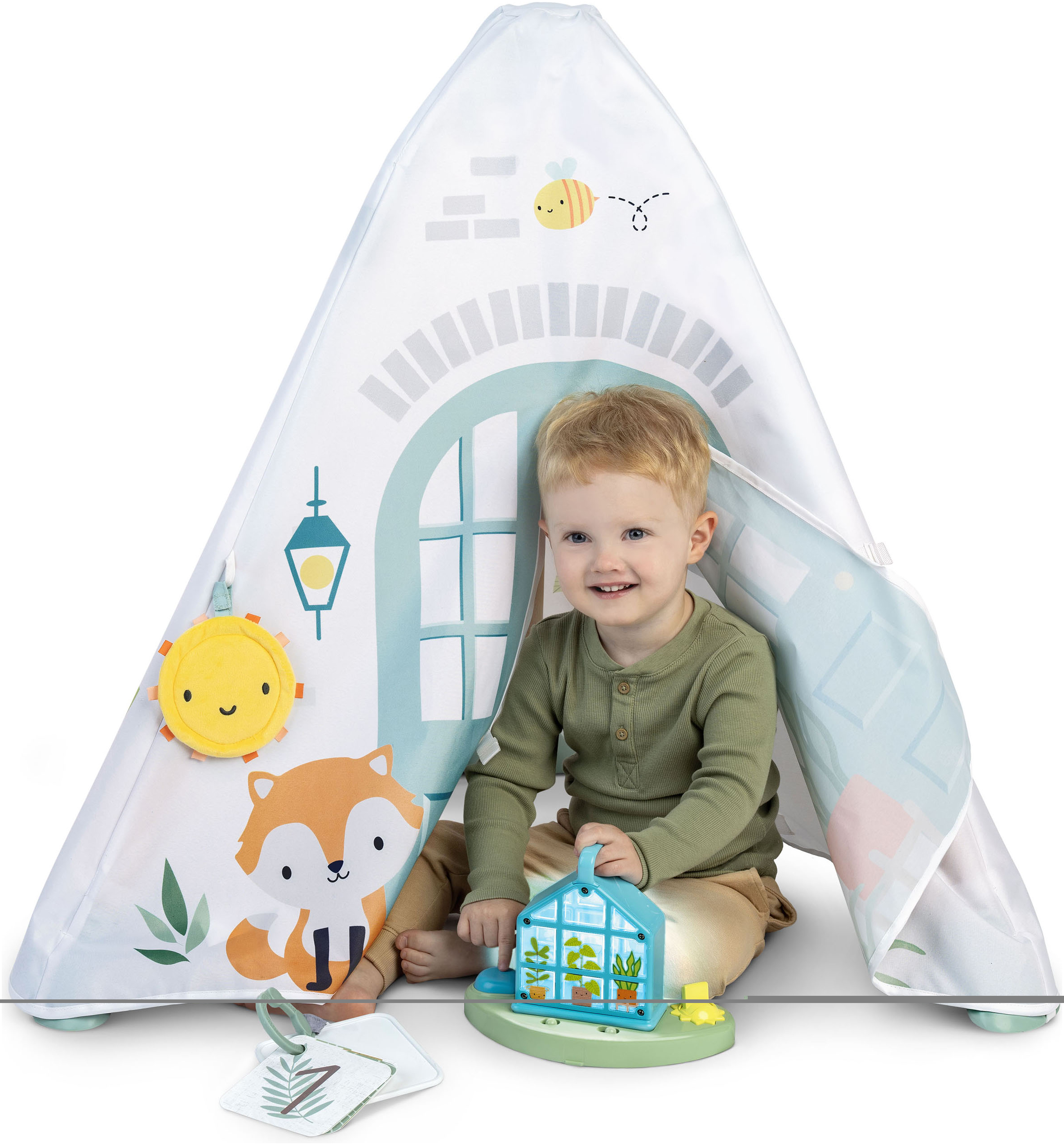 ingenuity Spielcenter »Tummy to Toes™ 6-in-1 Milestones Center«, mit Licht und Sound