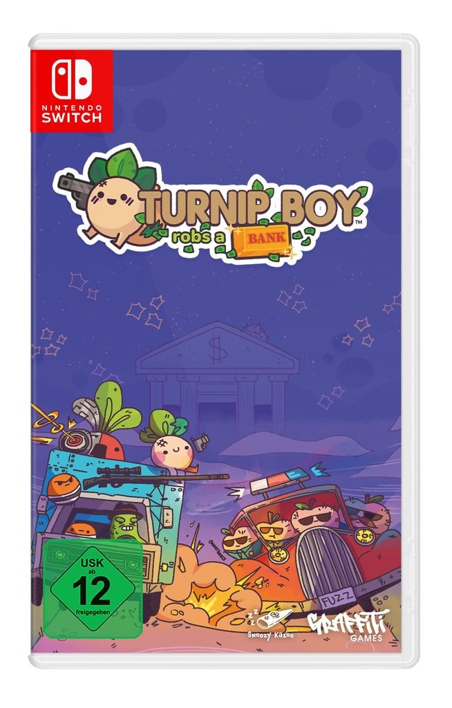 Graffiti Games Spielesoftware "Turnip Boy Robs a Bank" Nintendo Switch