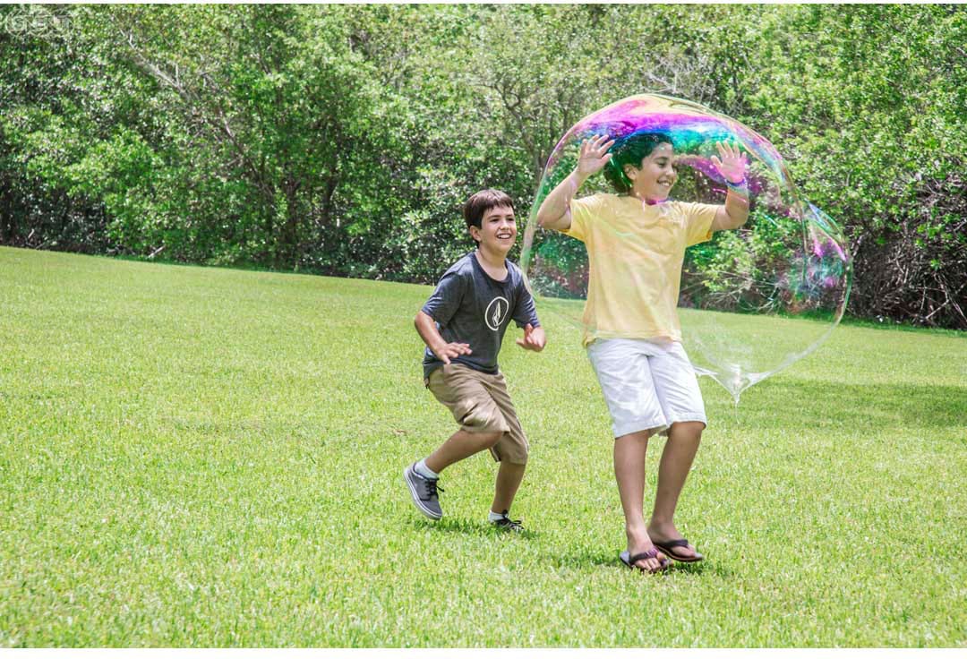 South Beach bubbles Kreativset »South Beach Bubbles, Riesenseifenblasen-Set.«