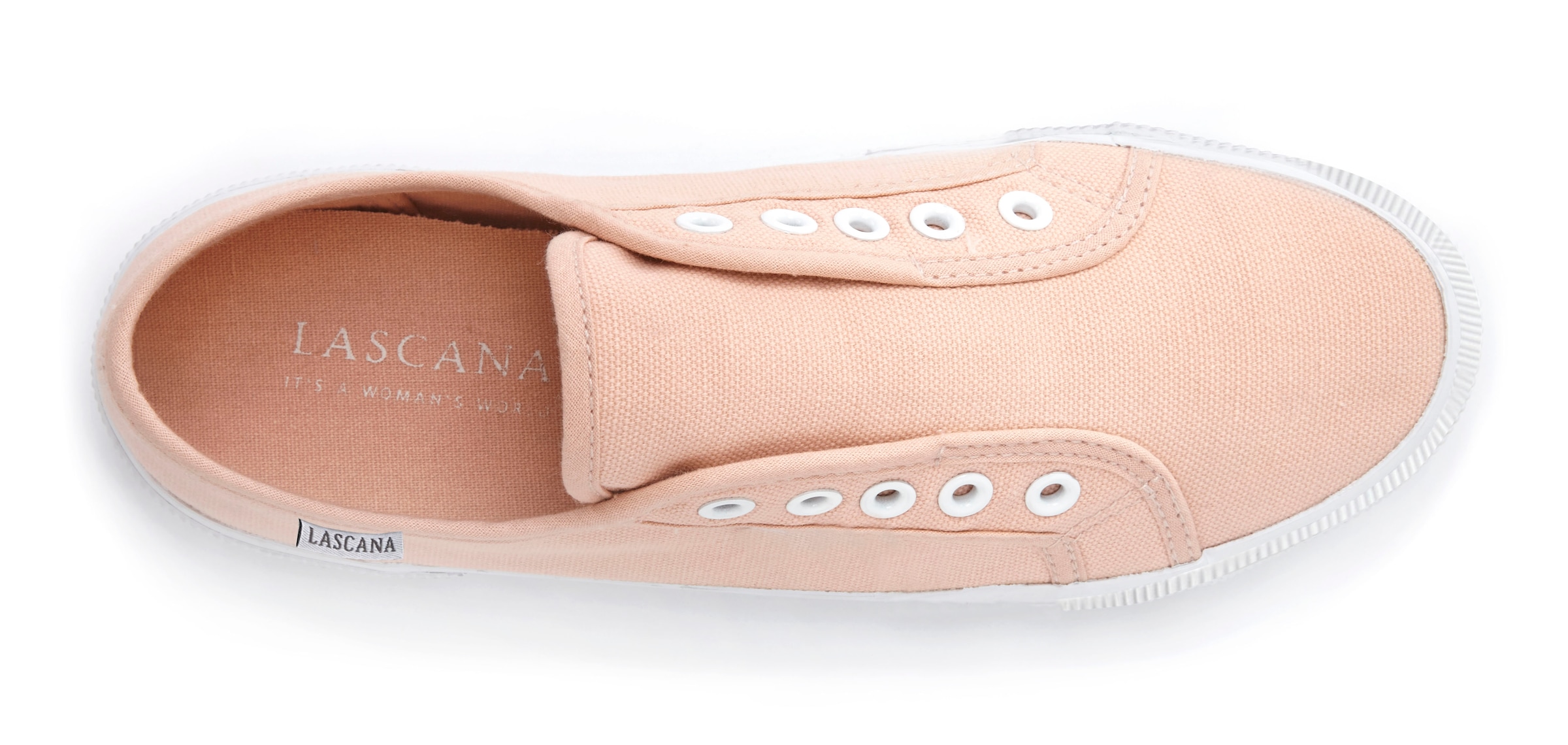 LASCANA Sneaker »Slip-On-Sneaker«, Slipper, Halbschuh, bequem zum Reinschlüpfen