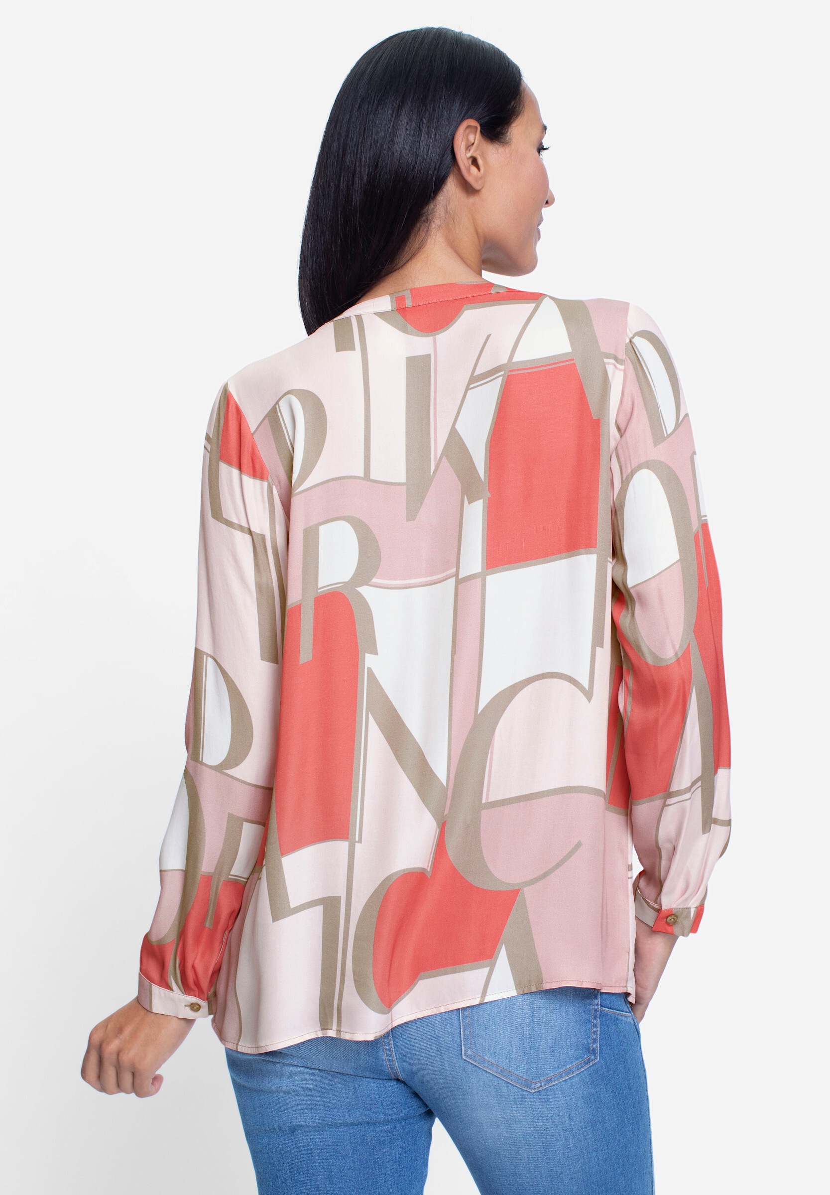heine Klassische Bluse »Druckbluse Druckbluse zum Schlupfen«