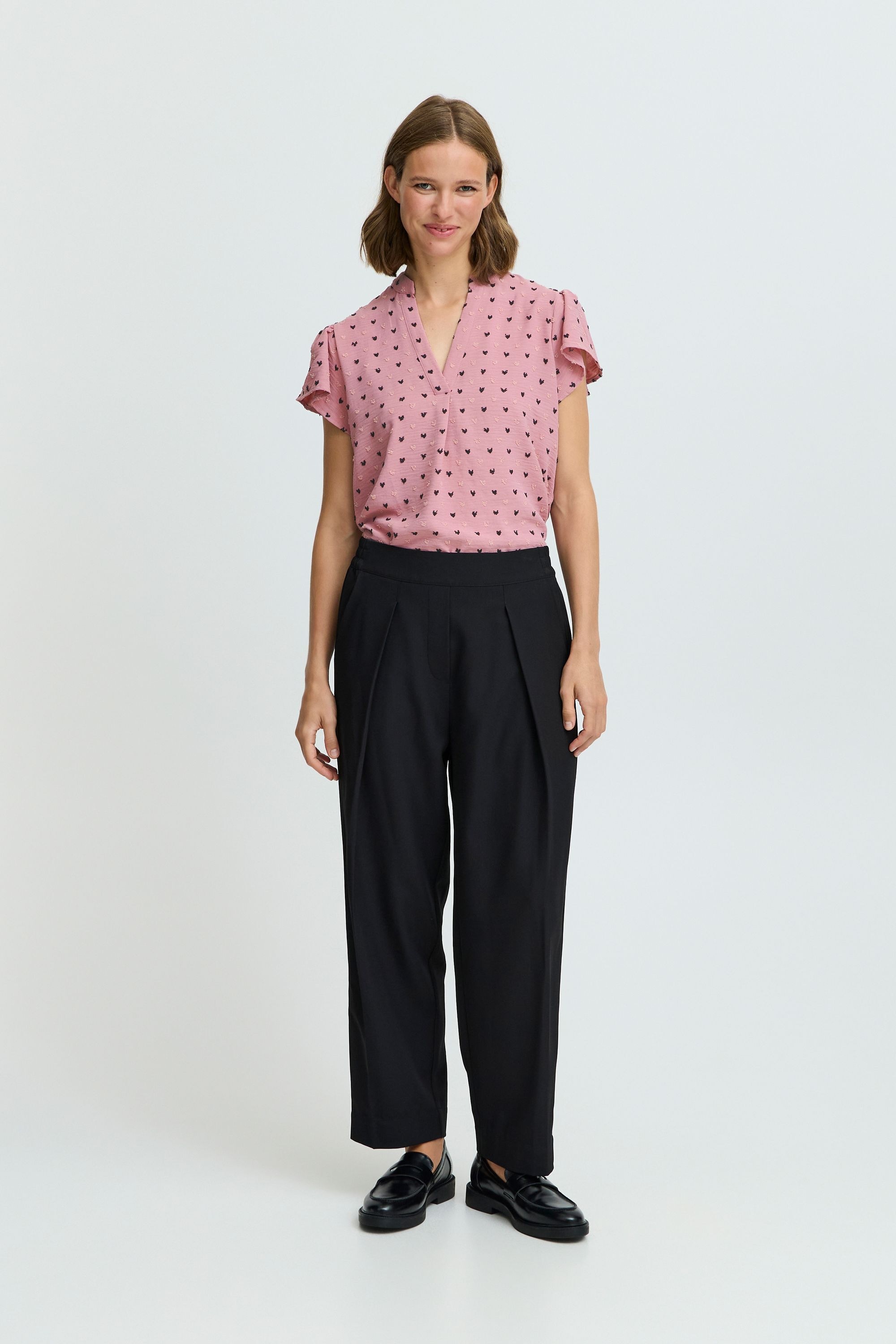 b.young Longbluse »Tunika BYIPRIK SS BLOUSE -«