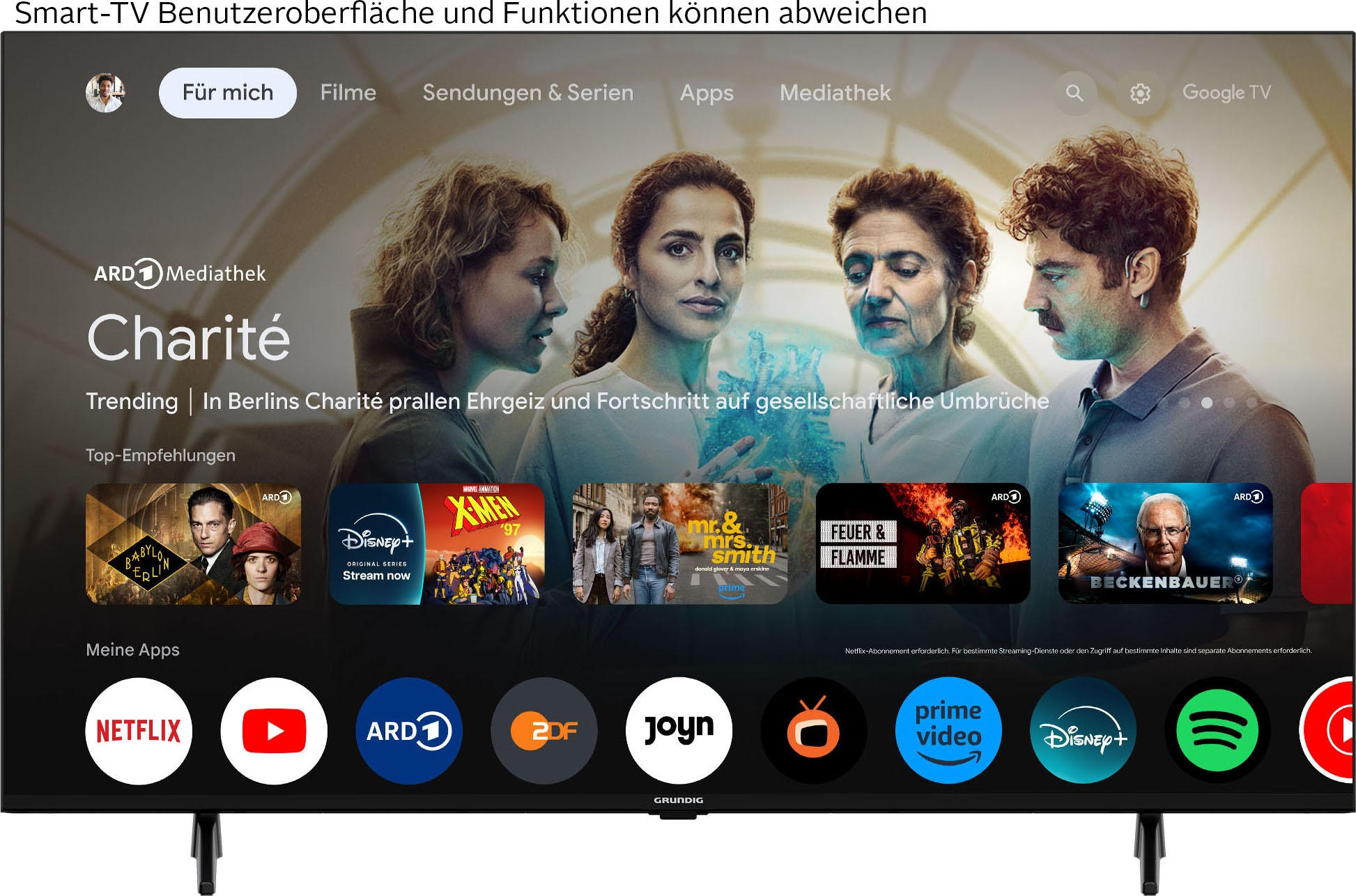 Grundig LED-Fernseher »50 VOE 74 EL4T00«, 4K Ultra HD, Google TV