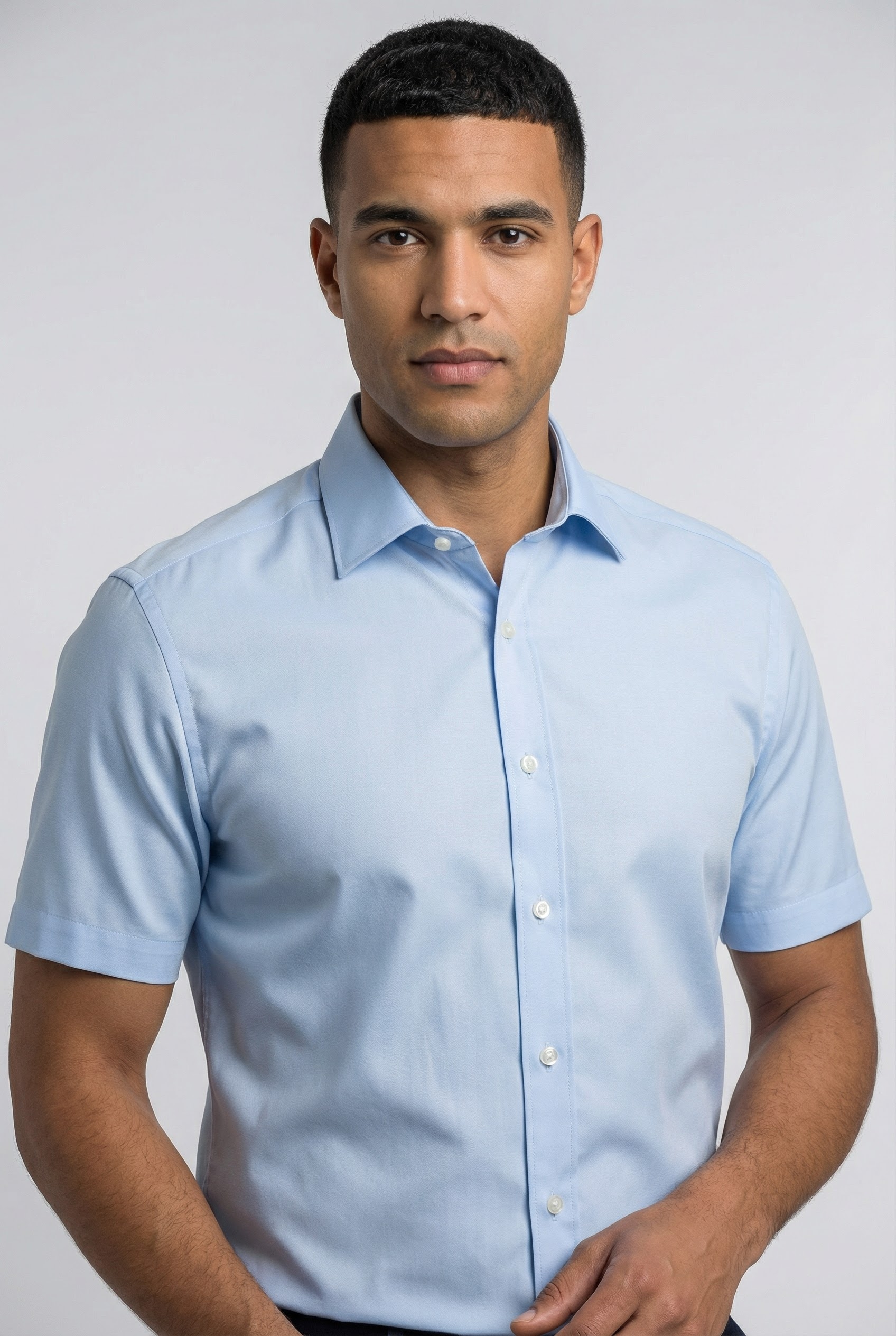OLYMP Kurzarmhemd »Level Five body fit« klassisch, unifarben