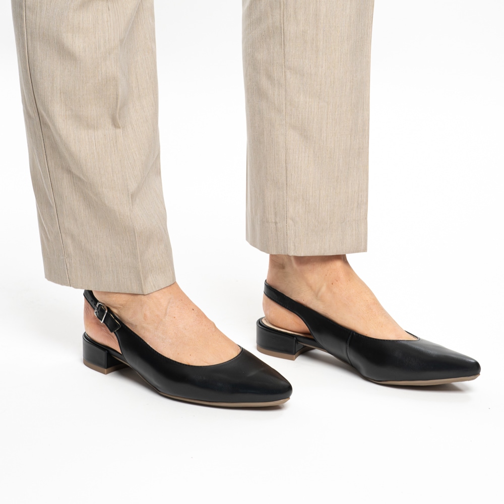 Ara Slingpumps »PARIS«  Blockabsatz, Businessschuh mit verstellbarem Fersenriemchen, G-Weite