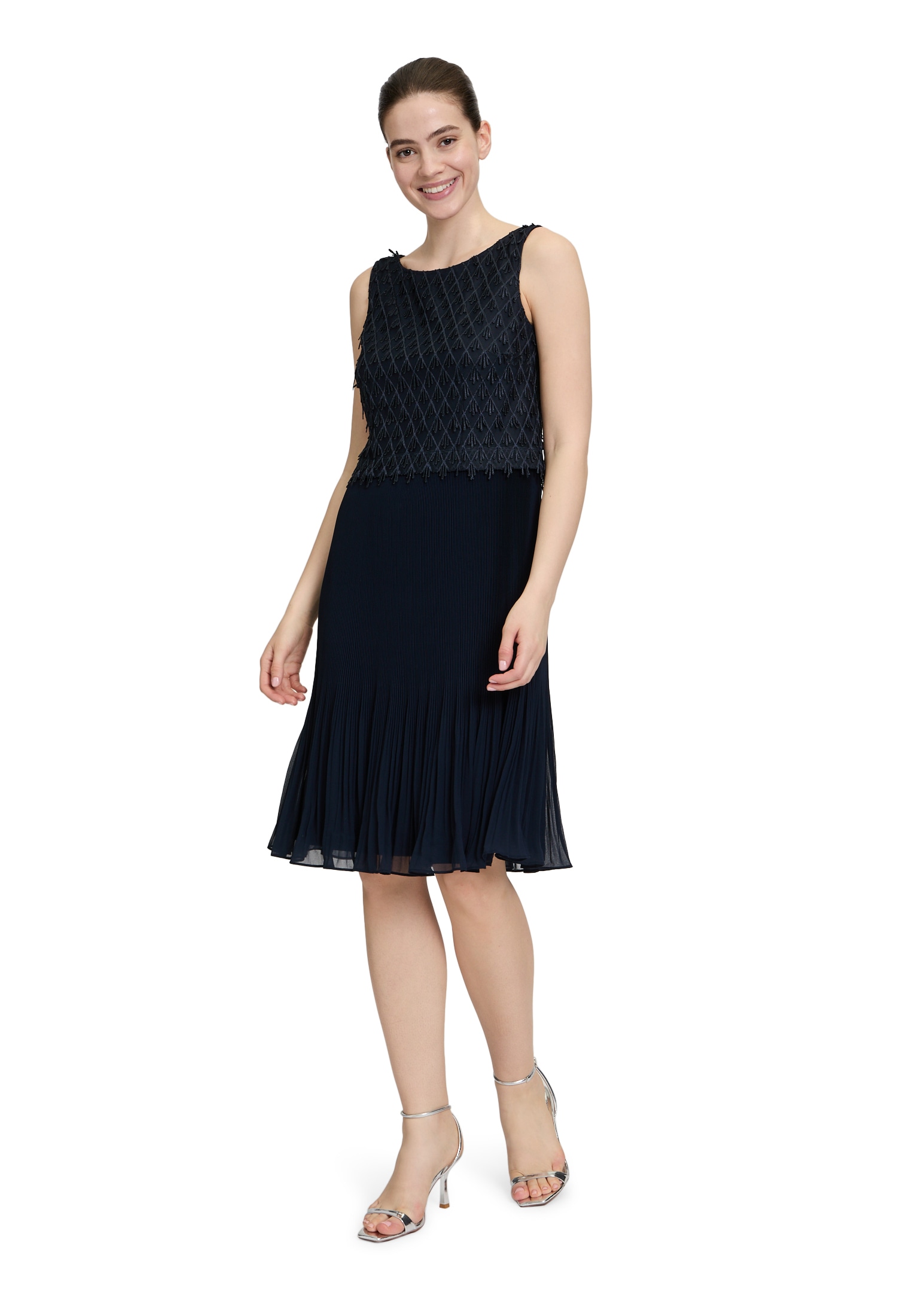 Vera Mont Cocktailkleid »Cocktailkleid mit Plissee«