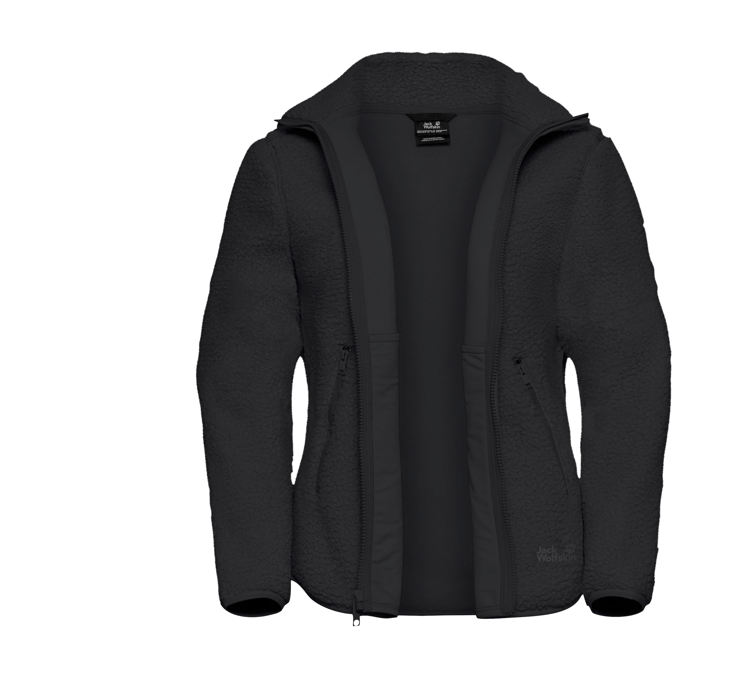 Jack Wolfskin Fleecejacke »HIGH CURL JKT W«, Wärmend, winddicht, Übergangsjacke