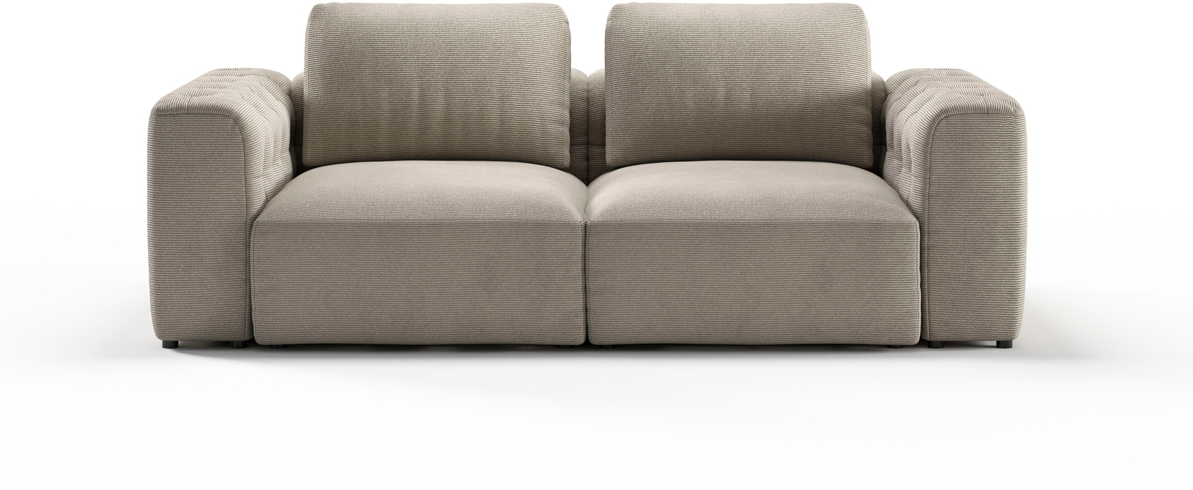 RAUM.ID 2-Sitzer »Cushid«, Modulsofa, bestehend aus 2 Teilen, Breite 218 cm