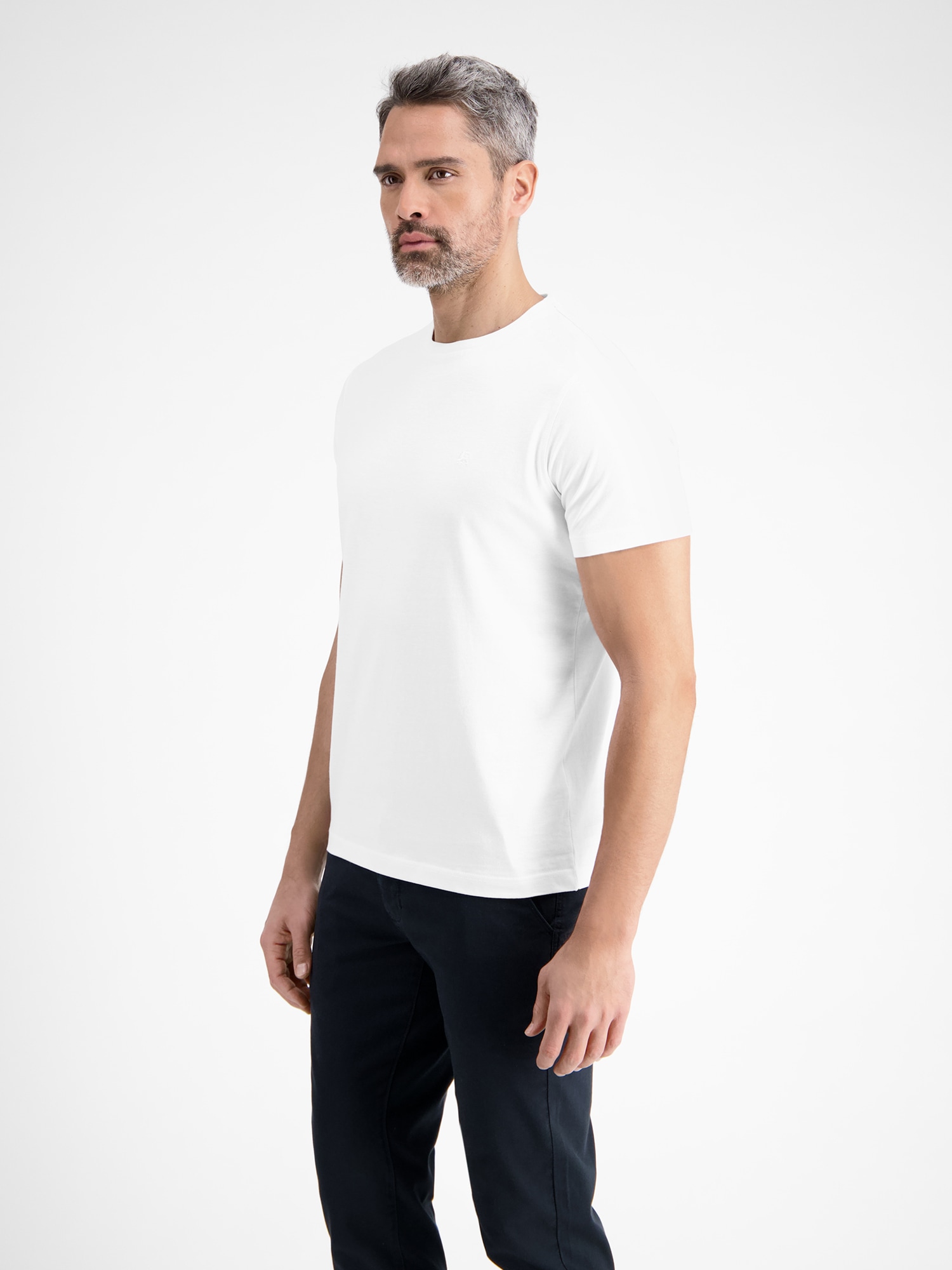 LERROS T-Shirt »LERROS Klassisches Rundhals T-Shirt«