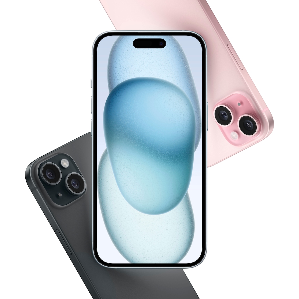 Apple Smartphone »iPhone 15 Plus 512GB«, pink, 17 cm/6,7 Zoll, 512 GB Speicherplatz, 48 MP Kamera