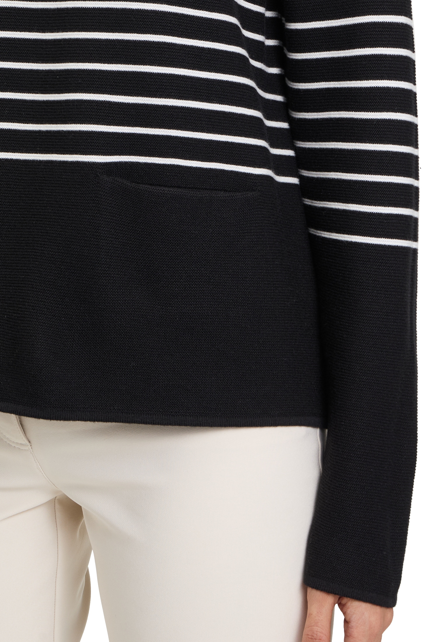 Betty Barclay Rundhalspullover »Feinstrickpullover mit Eingrifftaschen«