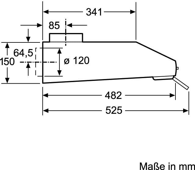 N Garantie Unterbauhaube breit 30, XXL 3 NEFF »D16EB12N0«, cm Serie Jahren mit 60