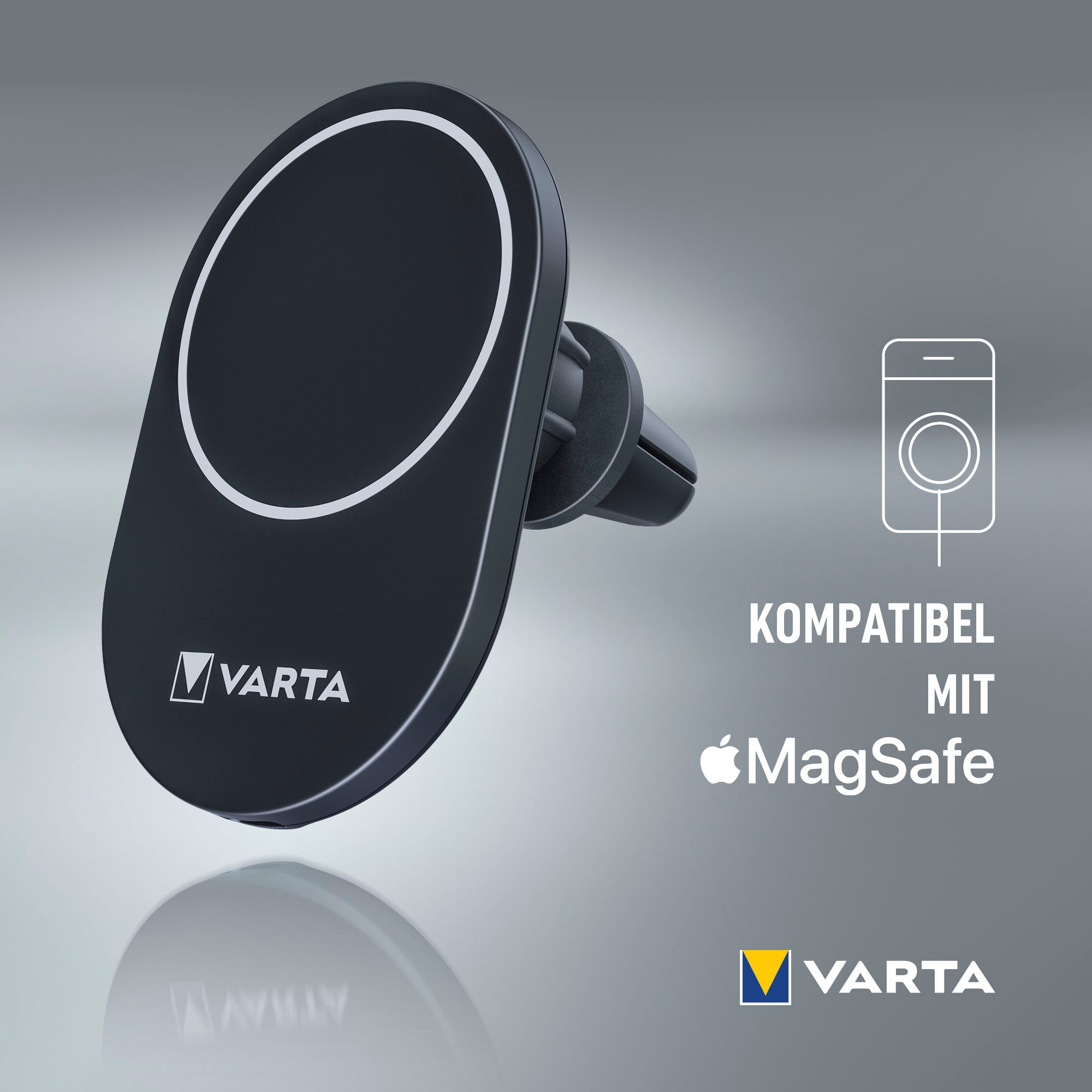 VARTA Autobatterie-Ladegerät »Mag Pro Wireless Car«