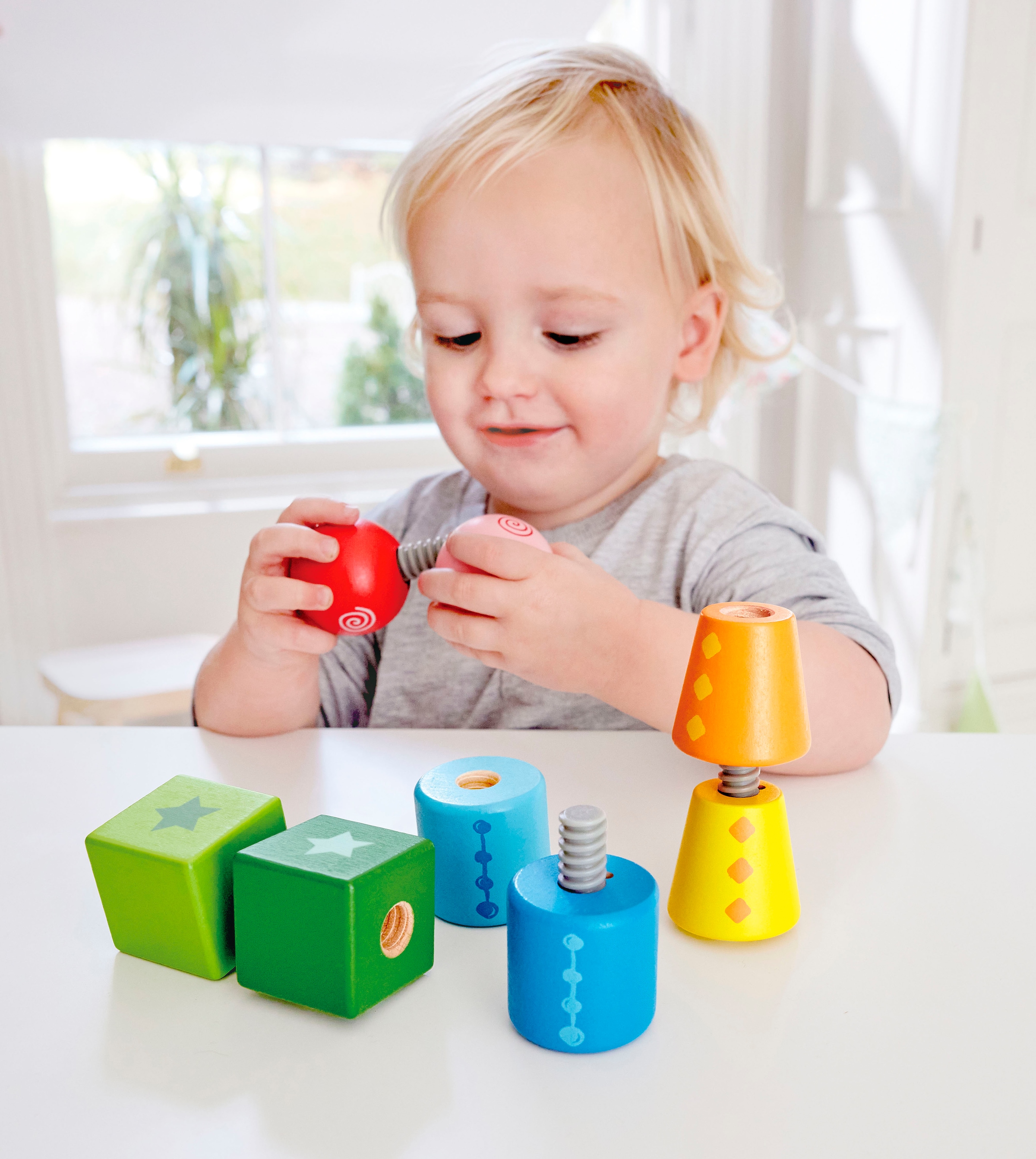 Hape Spielbausteine »Schraubklötze«