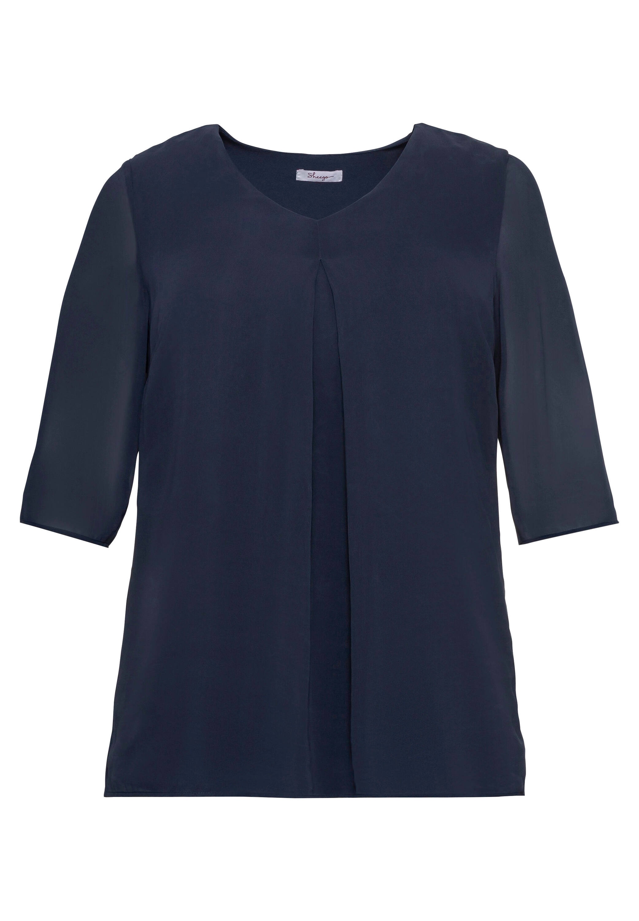 Sheego Longbluse »Tunika Tunika im Lagenlook«
