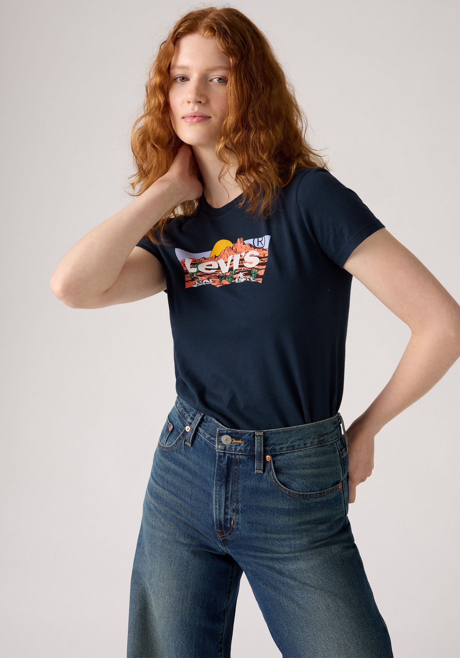 Levi's® T-Shirt »LV T-Shirt THE PERFECT TEE NEUTRALS«