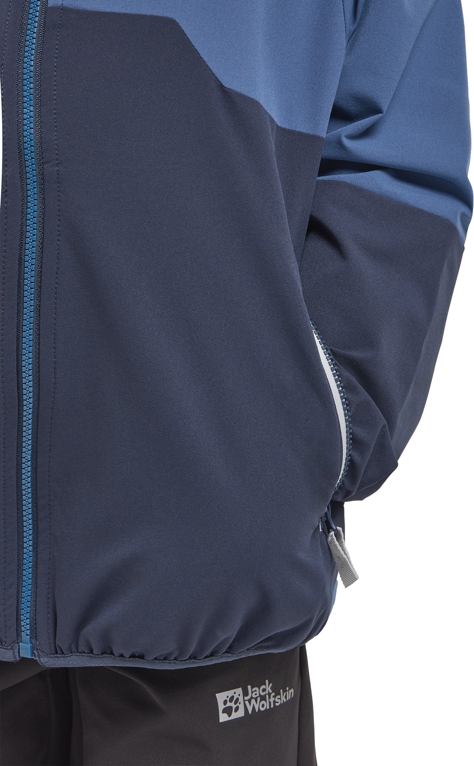 Jack Wolfskin Outdoorjacke »TURBULENCE HOODED JKT K« mit Kapuze