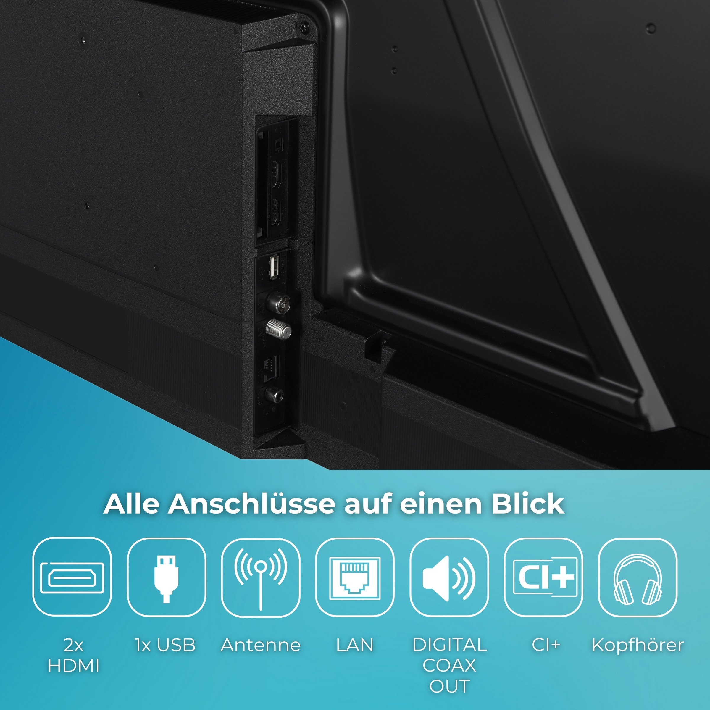 Toshiba DLED-Fernseher »40LF2663DAZ« 100 cm/40 ″ Full HD Smart-TV
