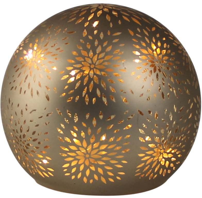 AM Design LED Kugelleuchte, Weihnachtsdeko, mit abgebildeten Blüten