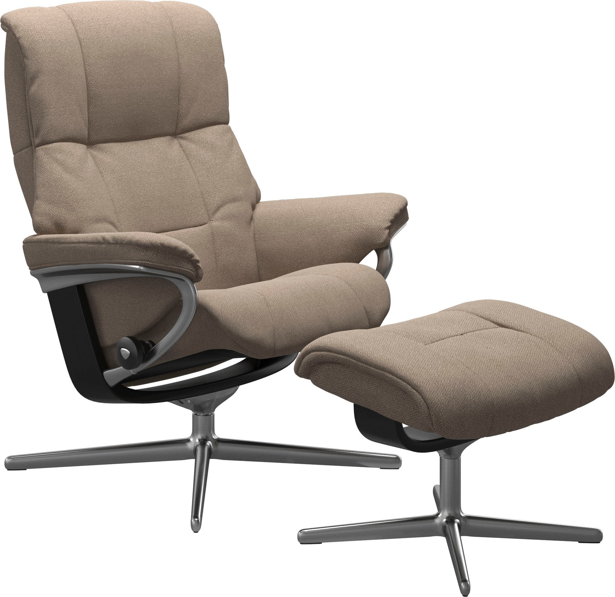 Stressless® Fußhocker »Mayfair«, mit Cross Base, Größe S, M & L, Holzakzent Schwarz